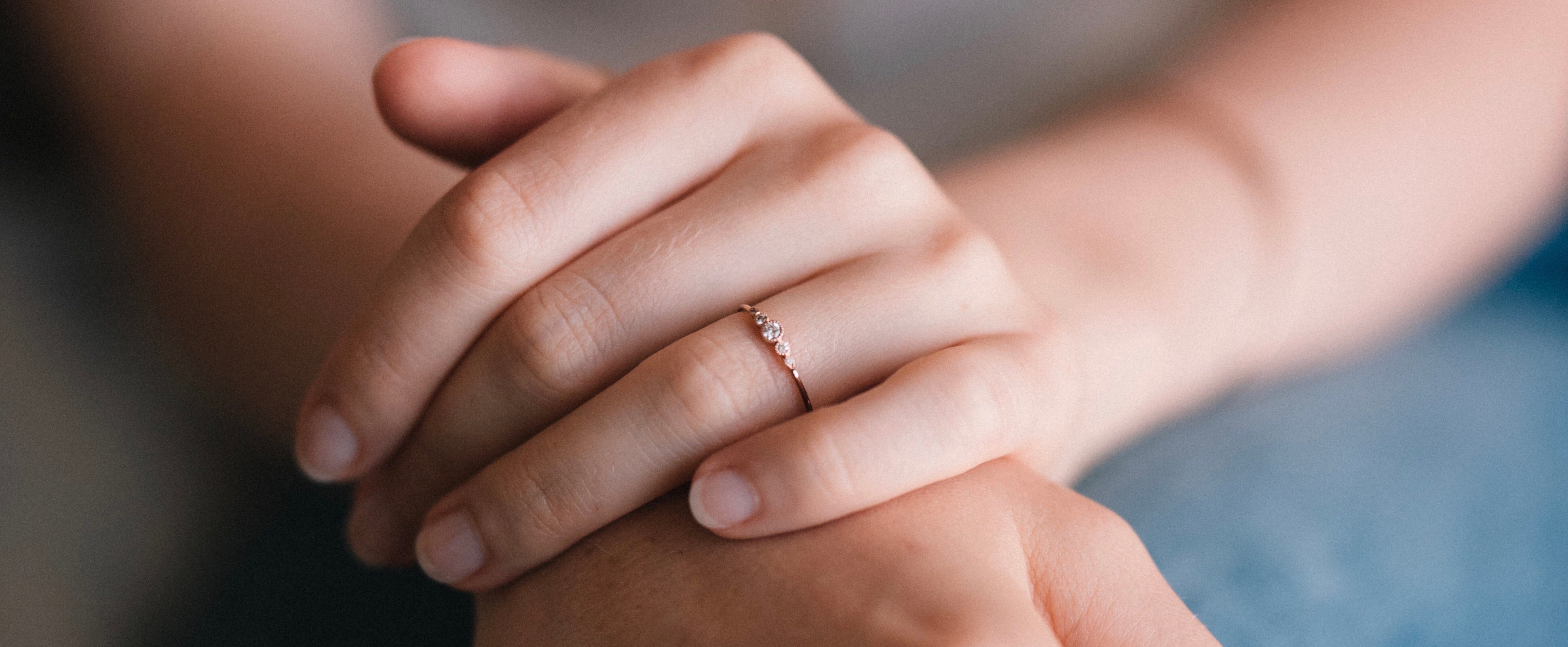 Petit Amour Céleste rings