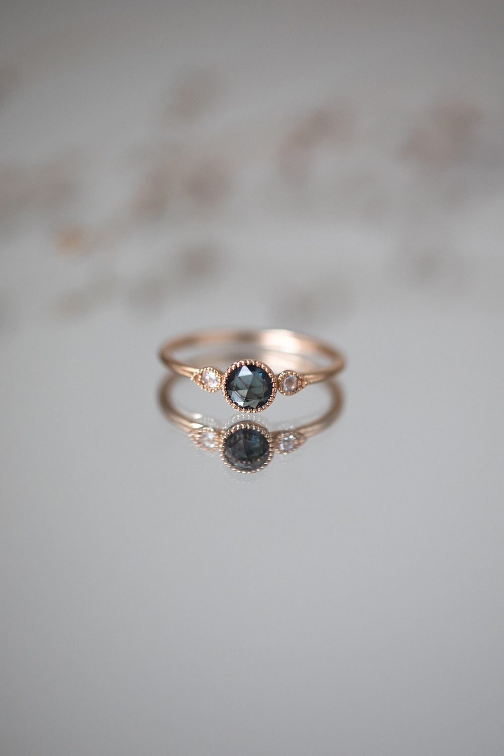 Céleste Love Ring Céleste Sapphire Mermaid Rosecut