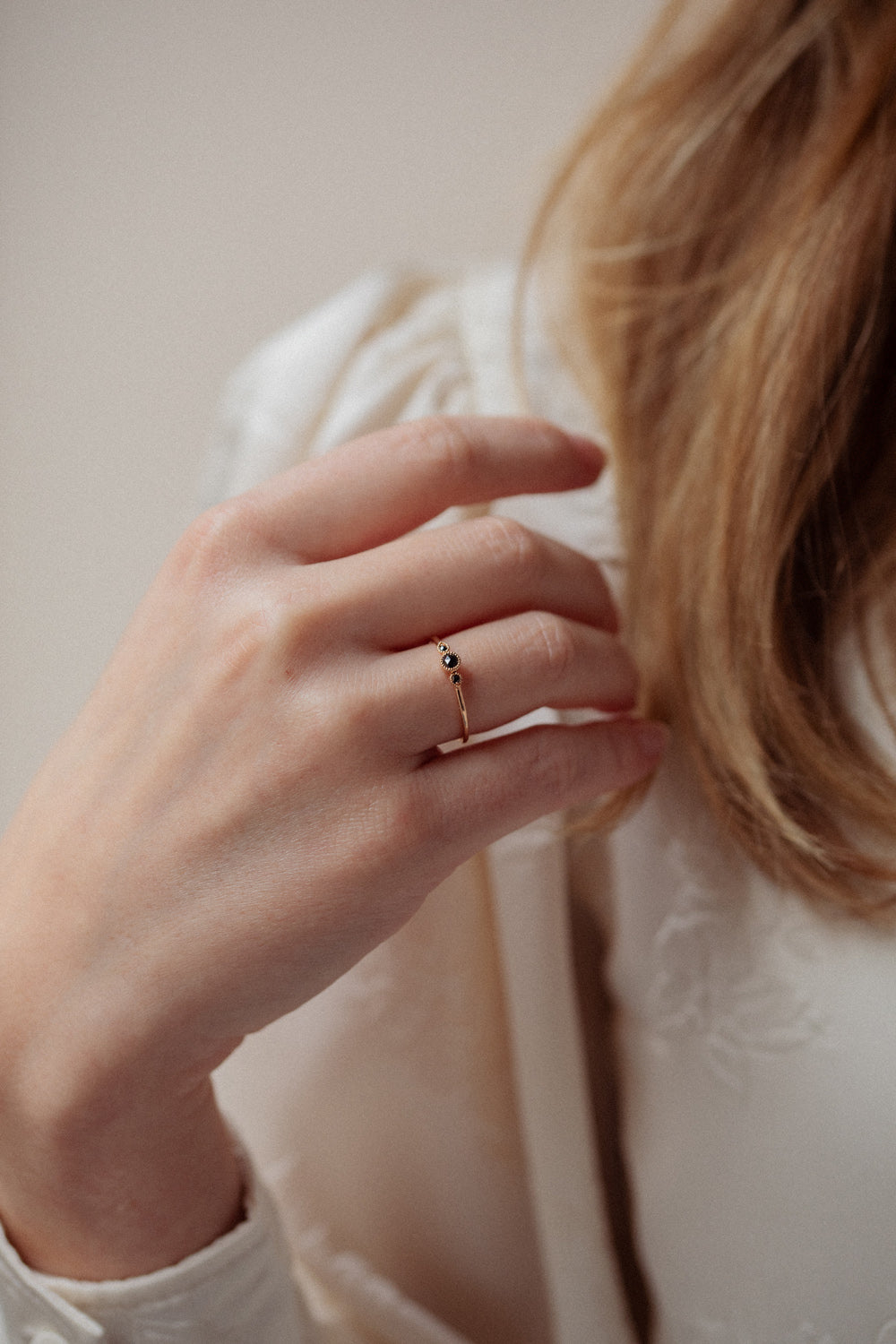 Love Ring Céleste S Black Diamonds