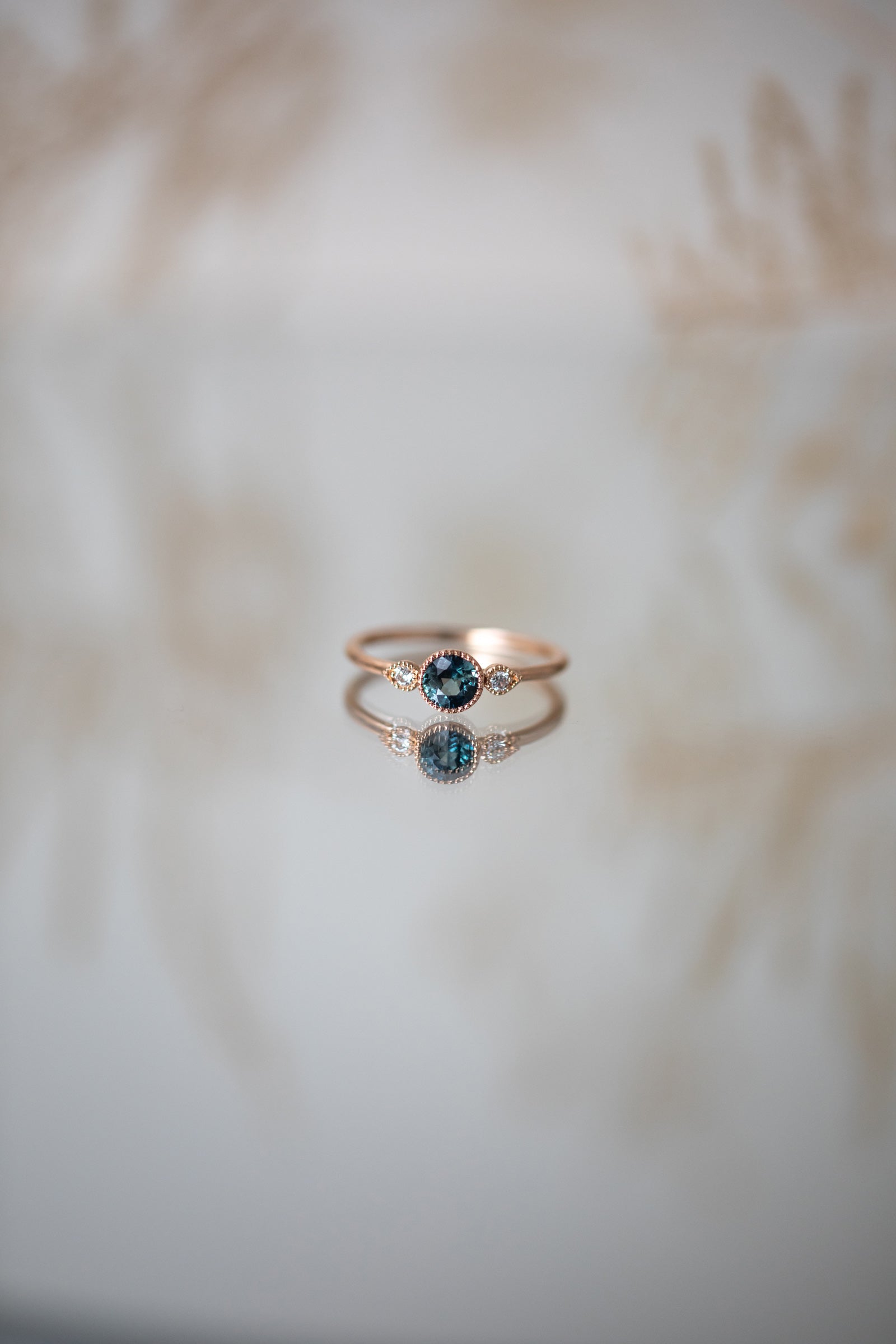 Ring Amour Céleste L Saphir Mermaid Brillant