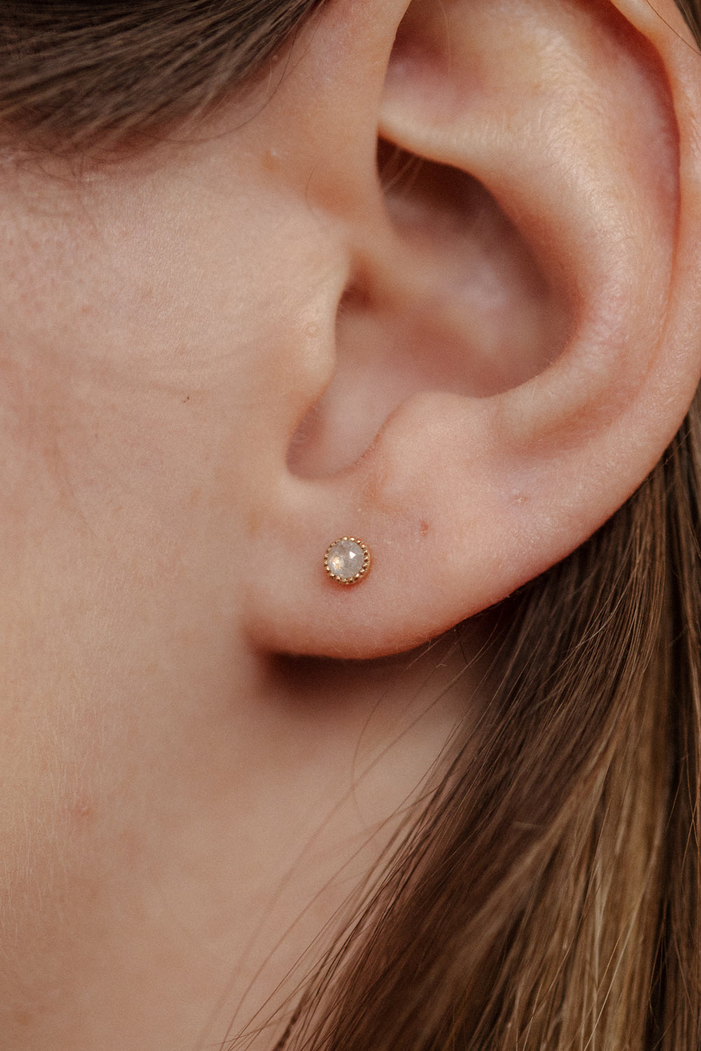 Love Icy Diamond Earrings (Small Size) - Archive