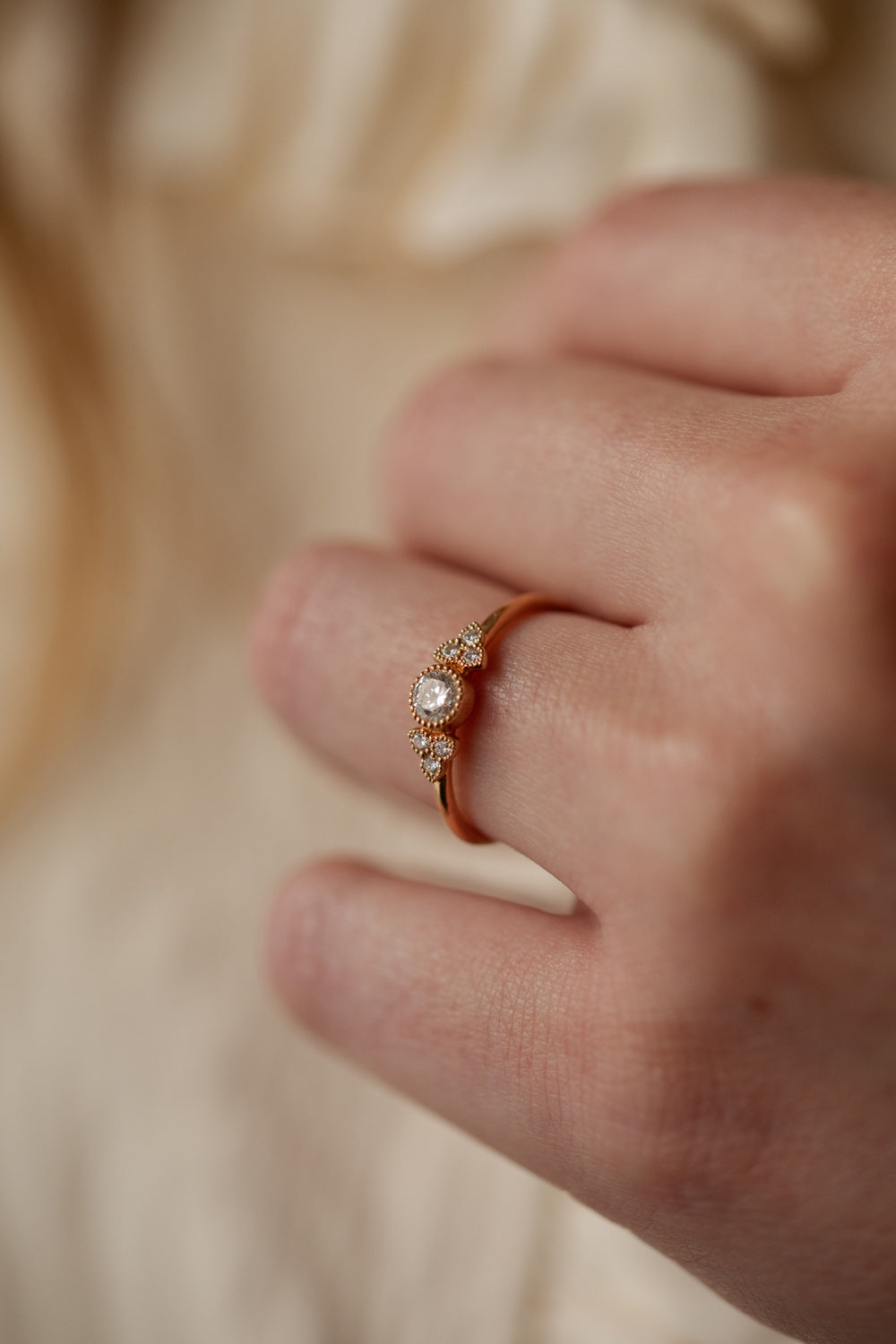 Ring Flora M Diamonds