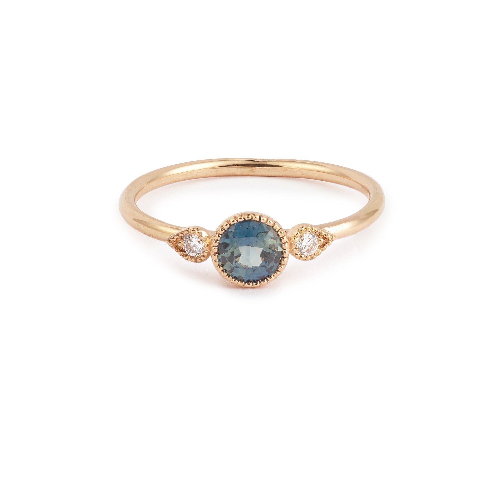 Ring Amour Céleste L Saphir Mermaid Brillant