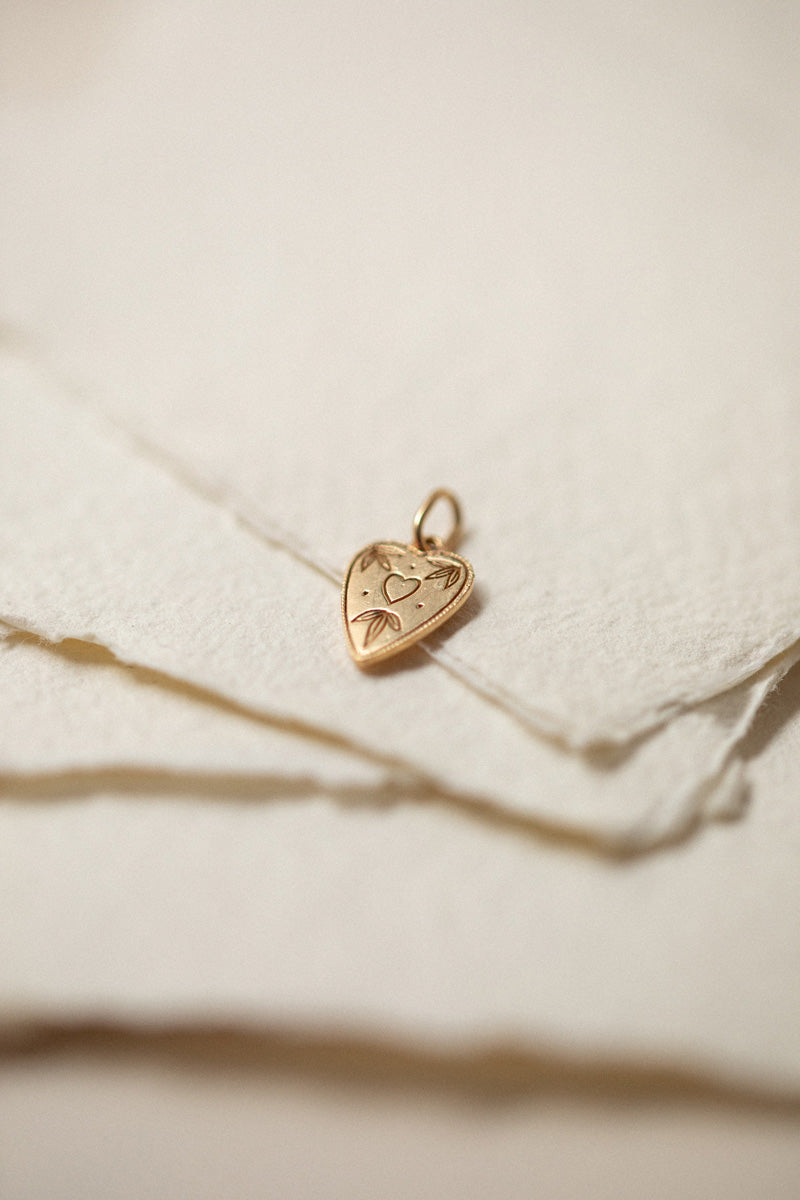 Heart and Feuillage Medal Feuillage Archives