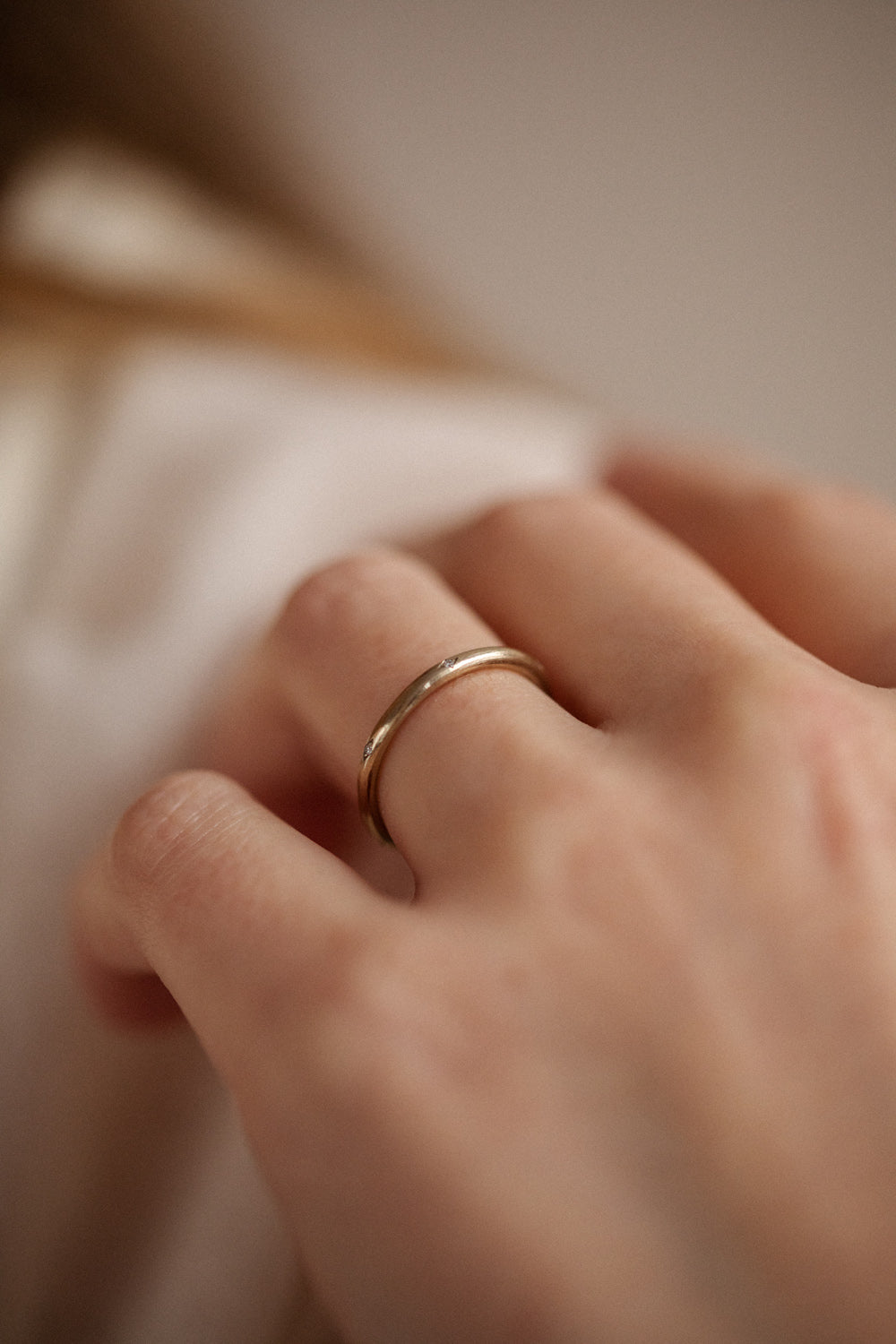 wedding band S Diamond wedding band