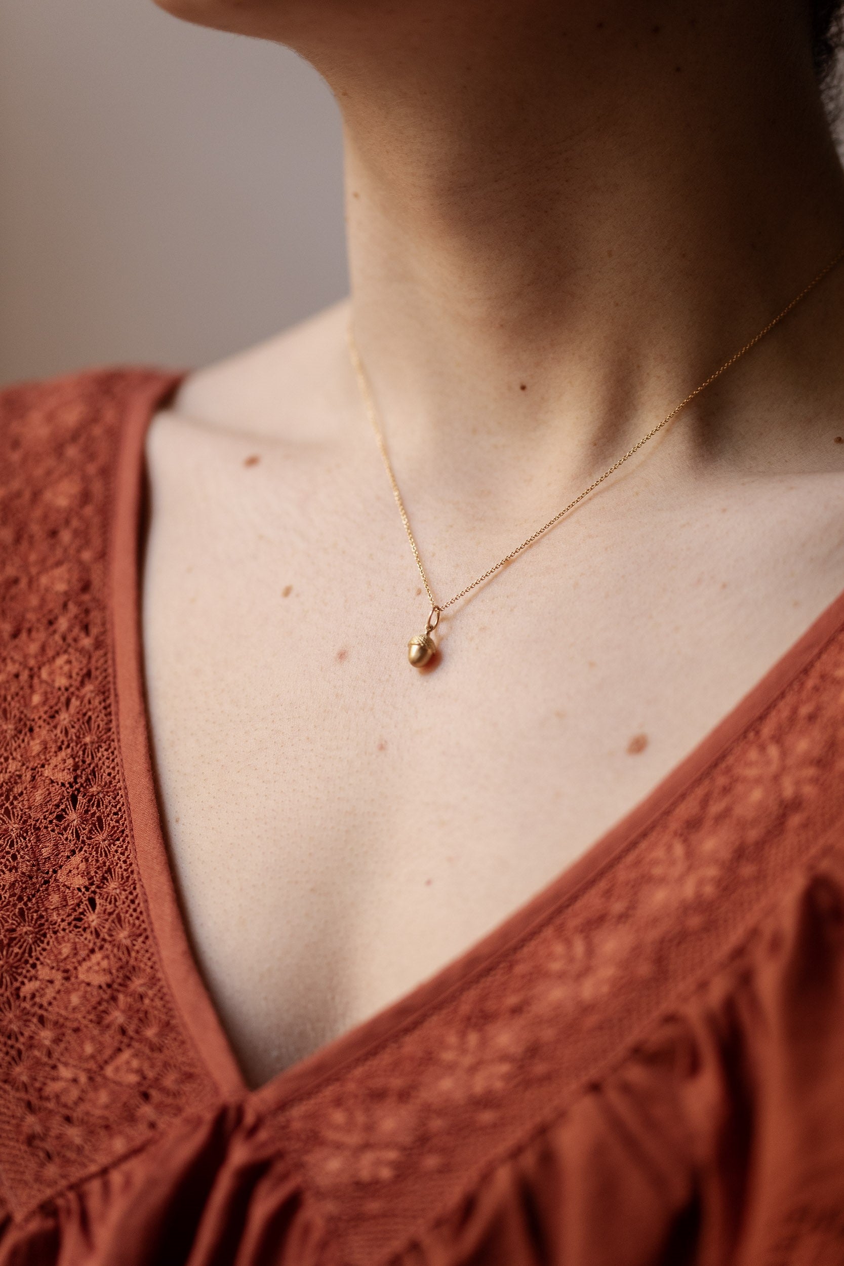 Acorn Charm