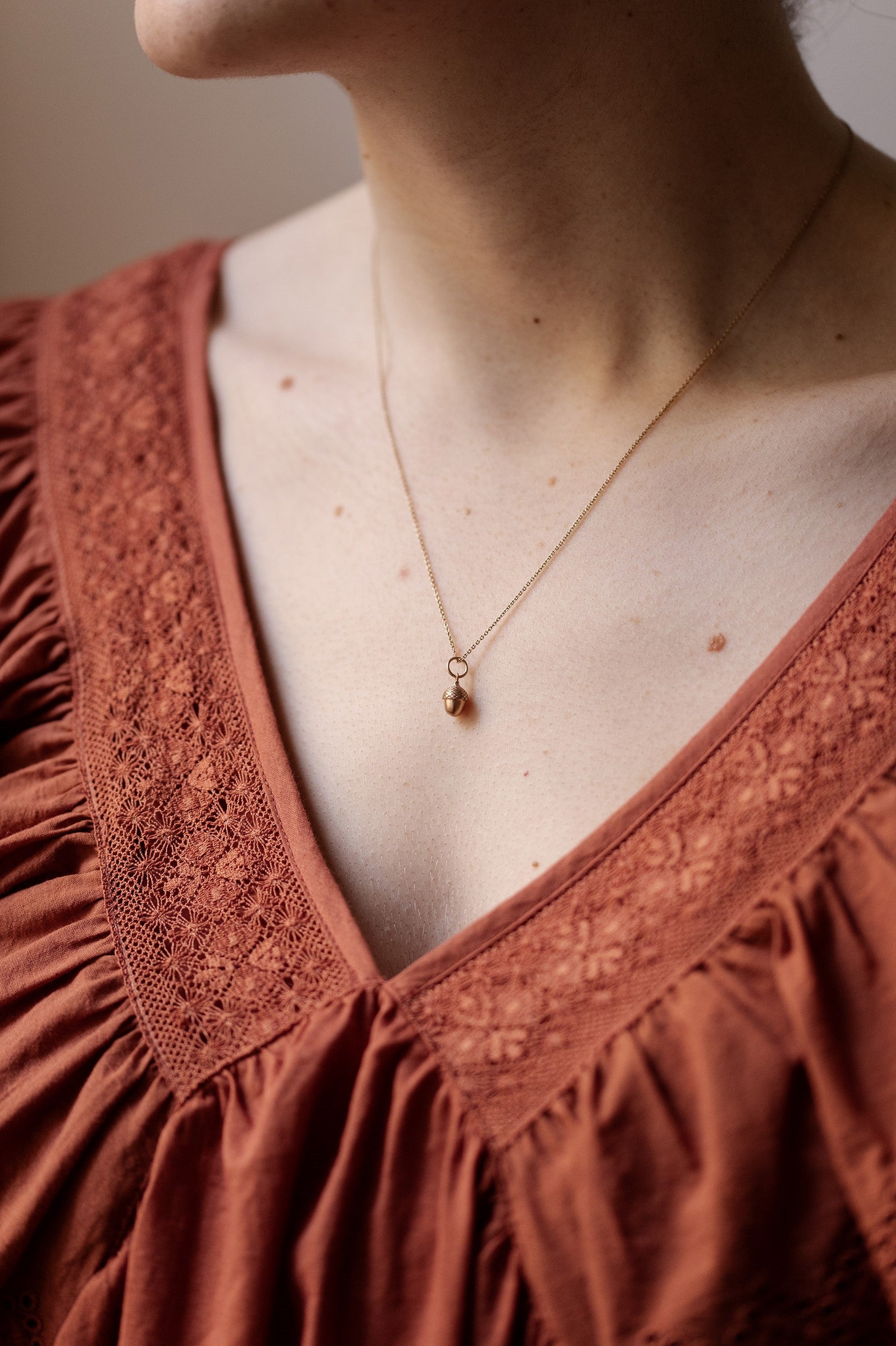 Acorn Charm