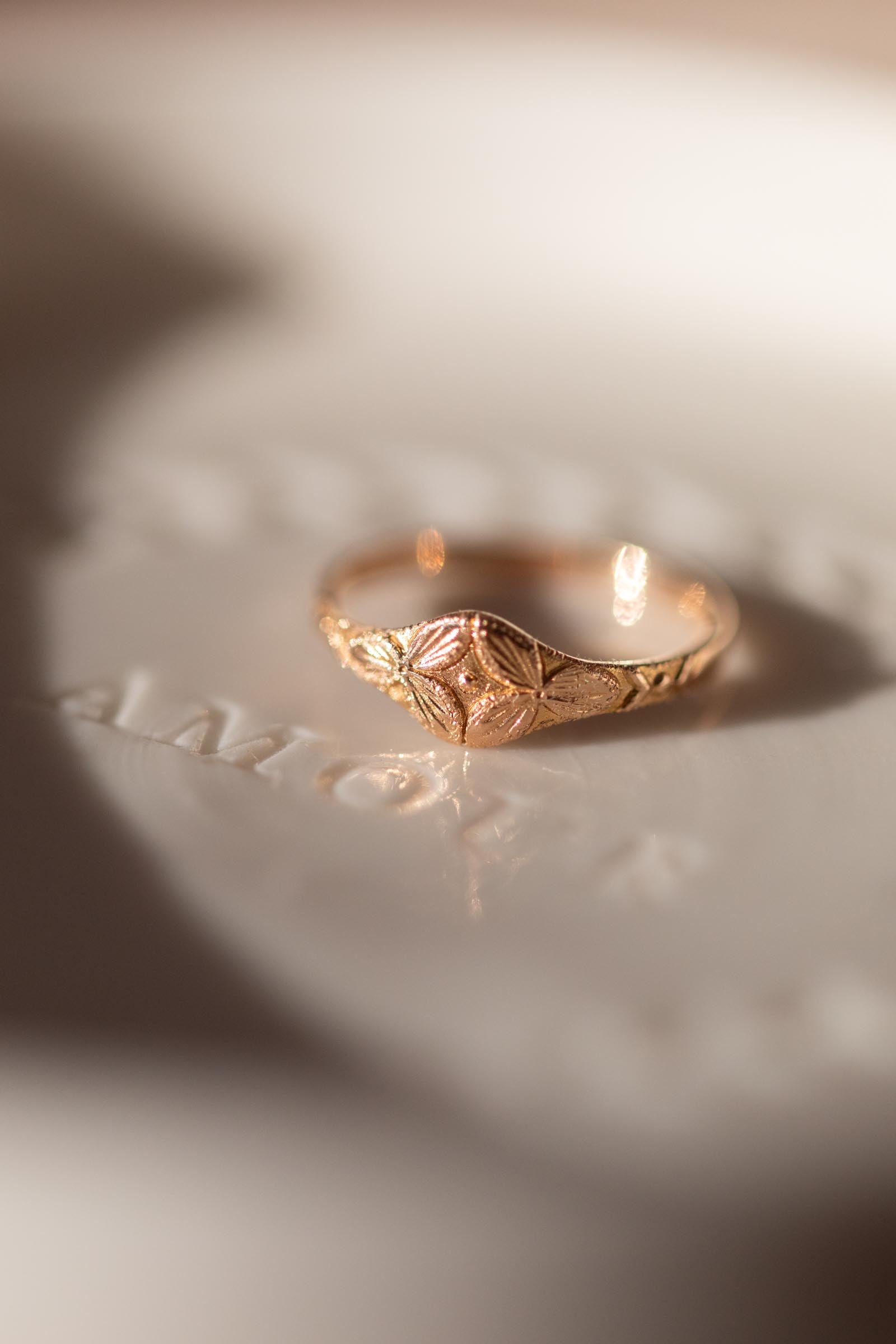 Hydrangea Baby Chevalière