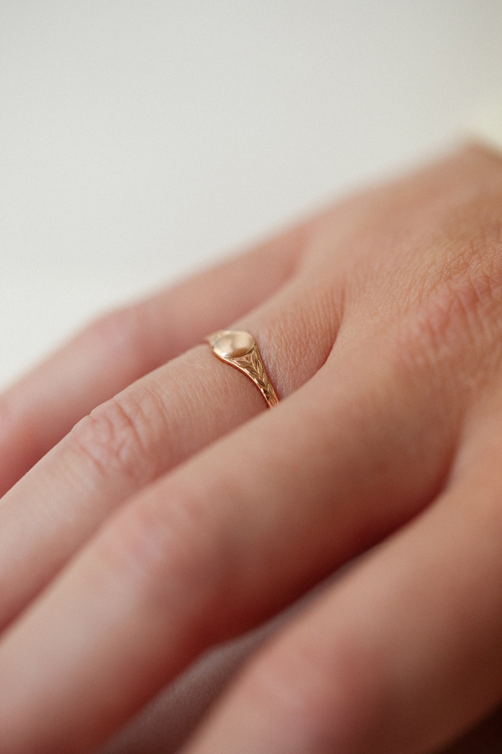 Chevalière Feuillage Adult