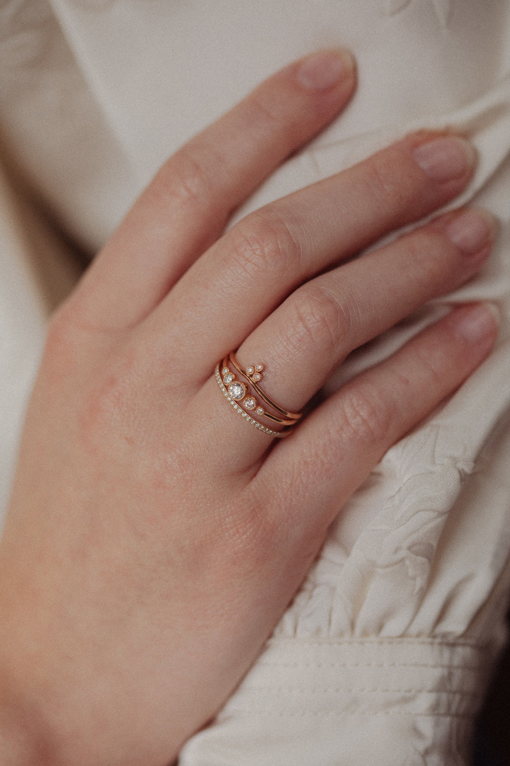 Petit Amour Céleste XL ring
