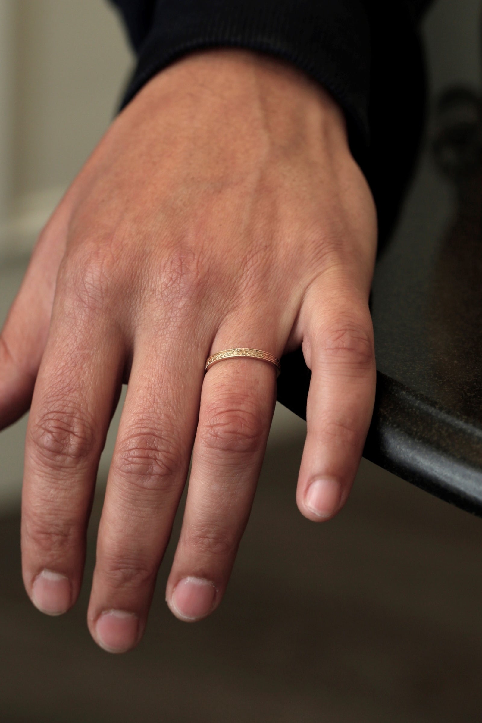 wedding band Feuillage Man