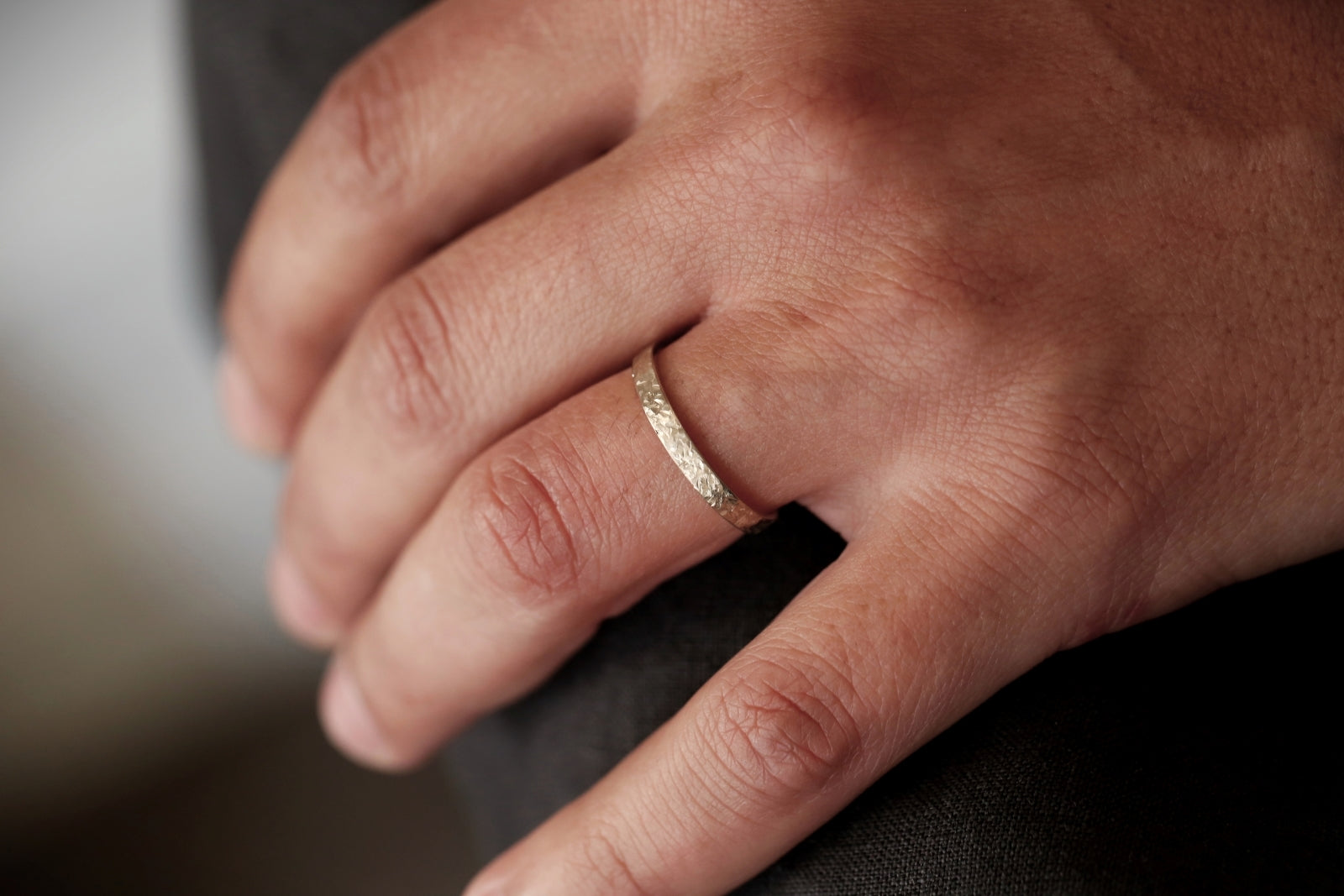 wedding band Pyrite M