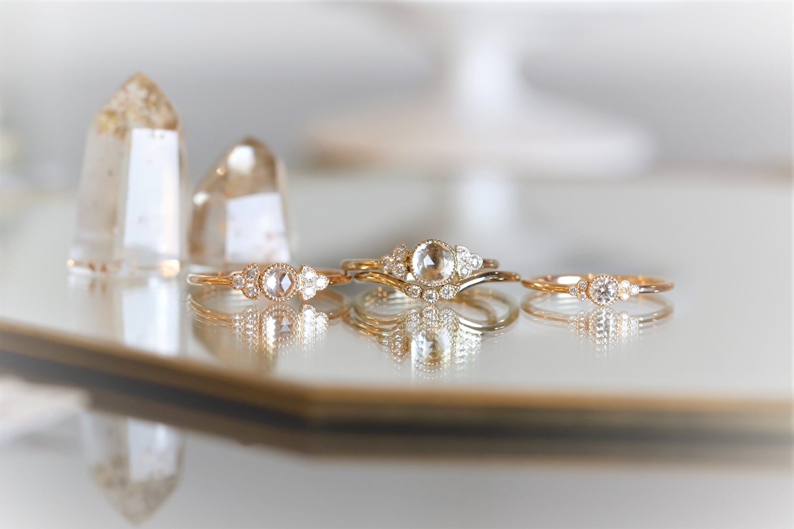 Ring Flora S Brilliant diamonds
