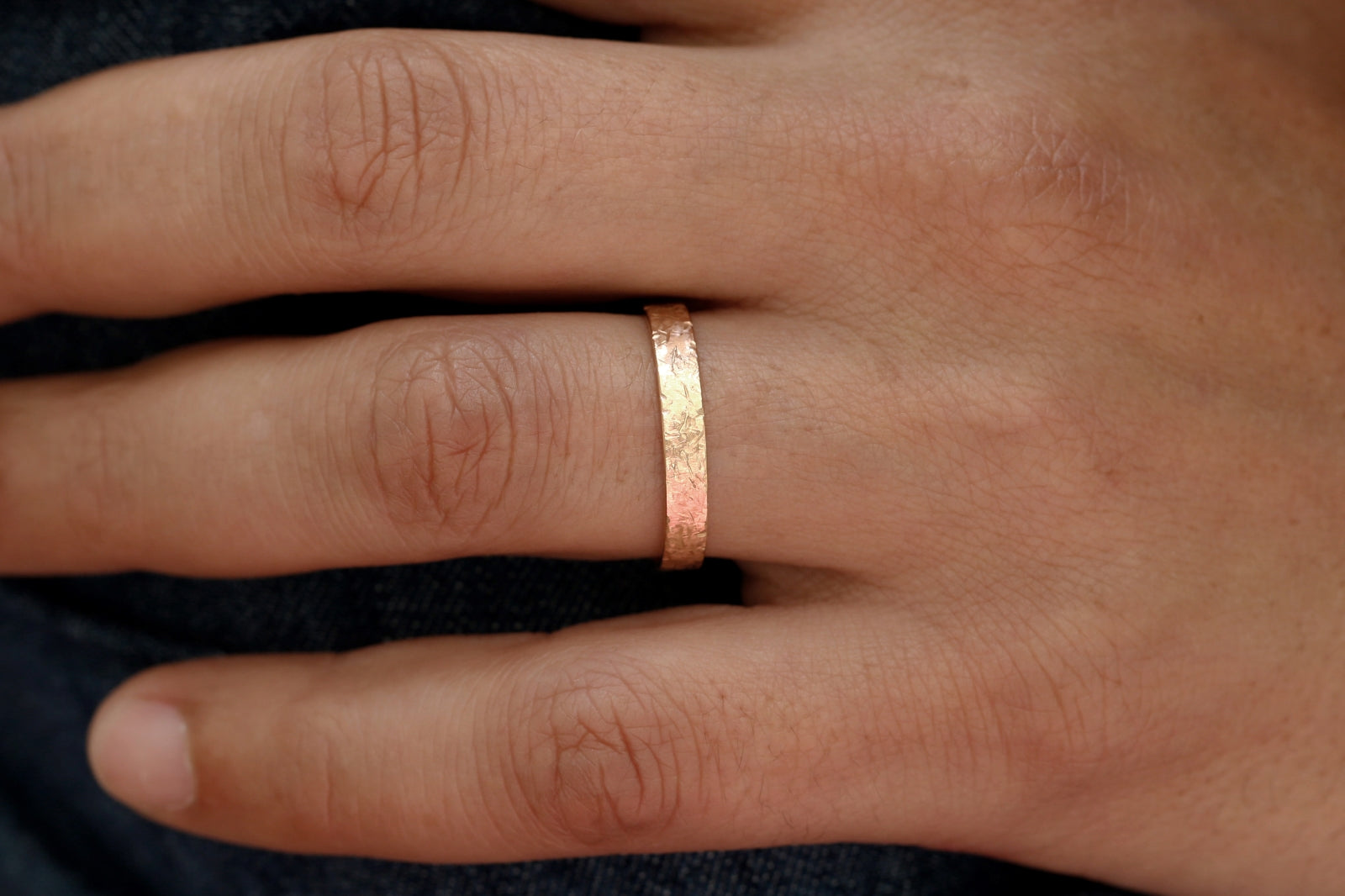 wedding band Pyrite L