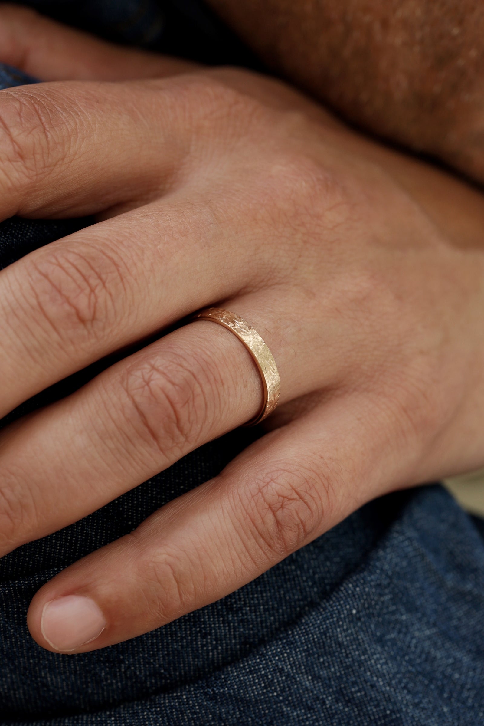 wedding band Pyrite L