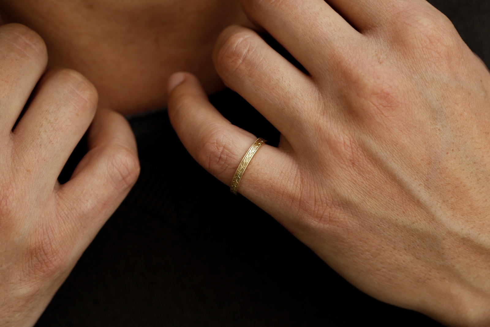 wedding band Feuillage Man