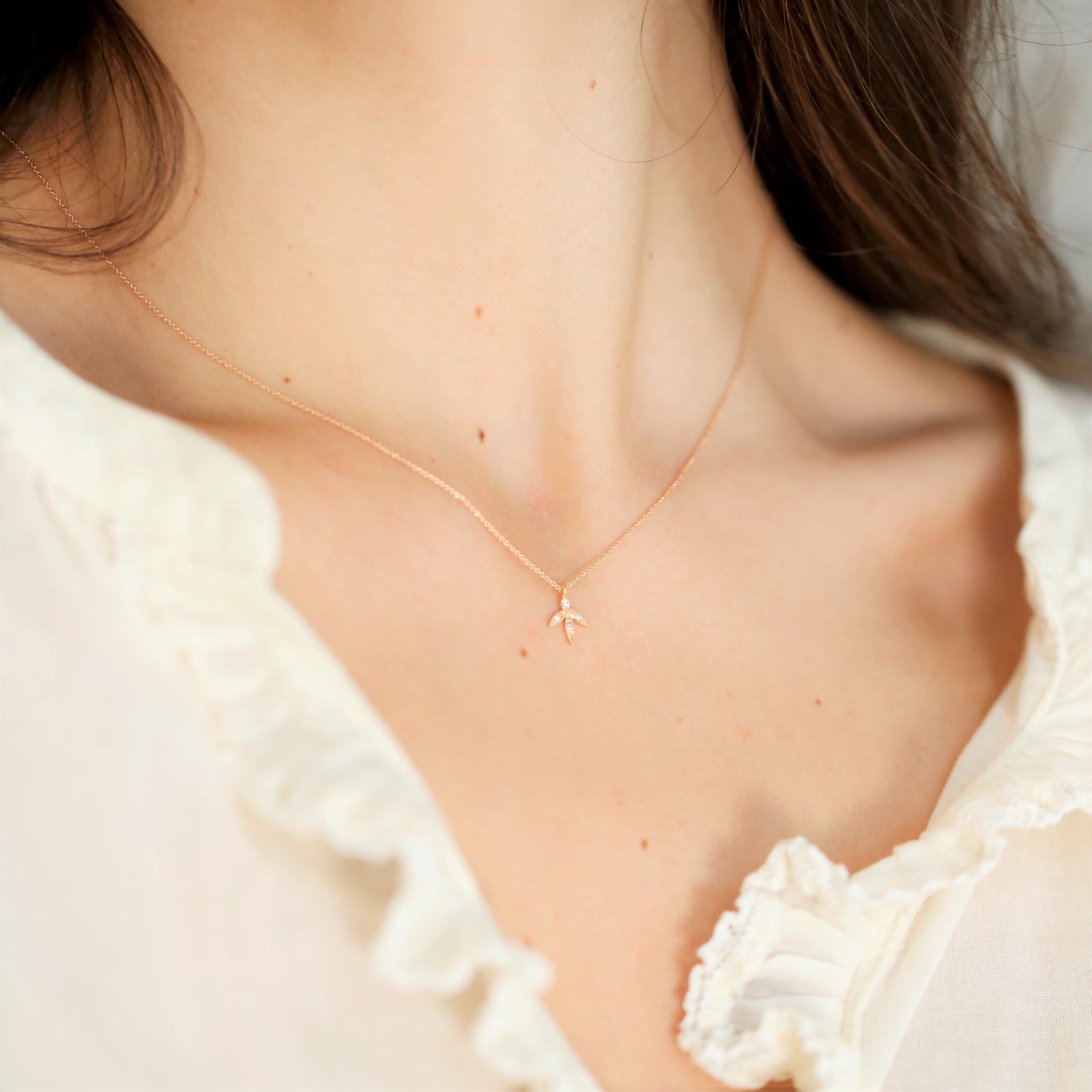 Allegria Necklace Leaves