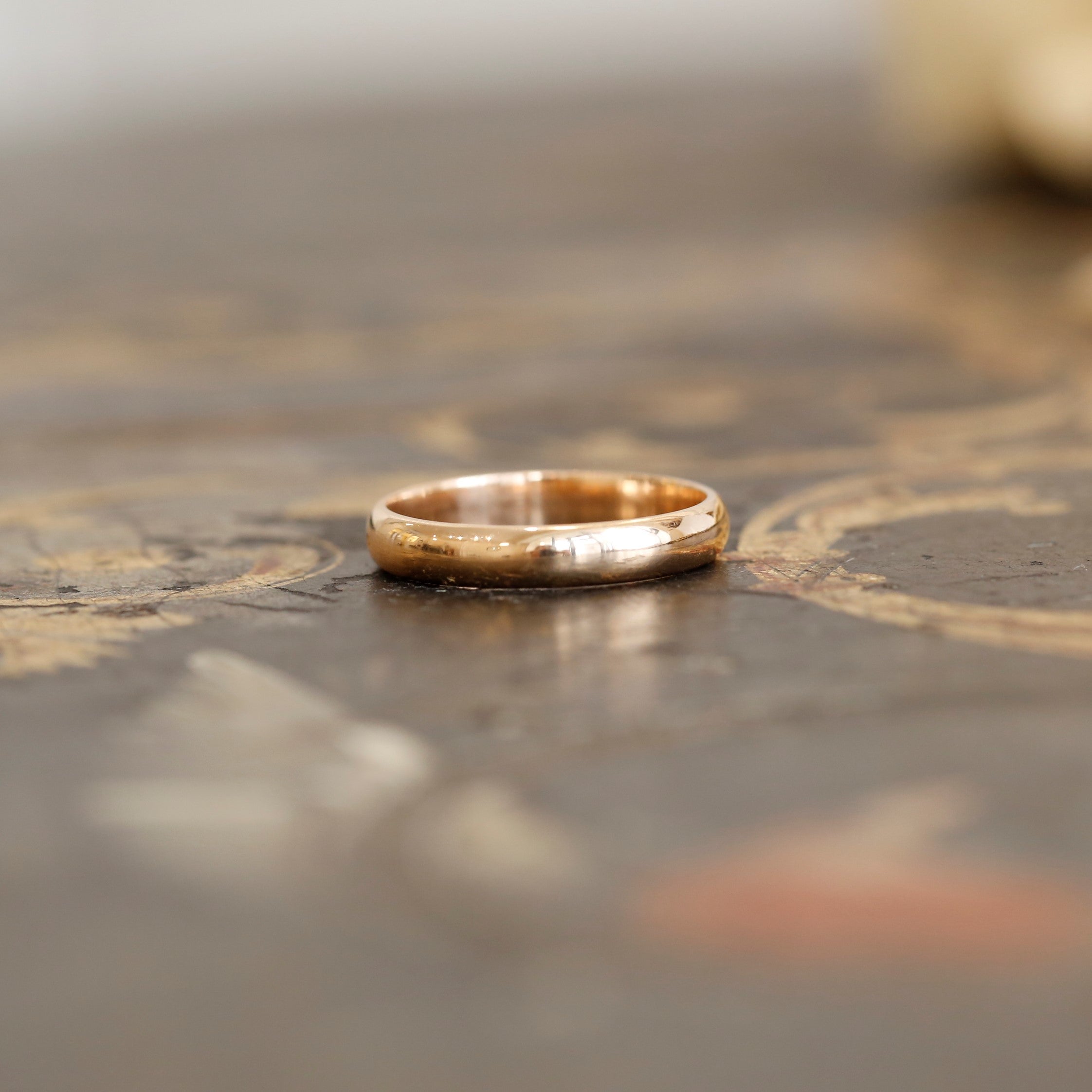 wedding band Half Rush - 4mm
