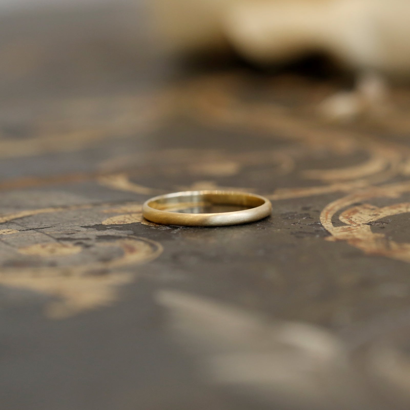 wedding band Half Rush - 2mm