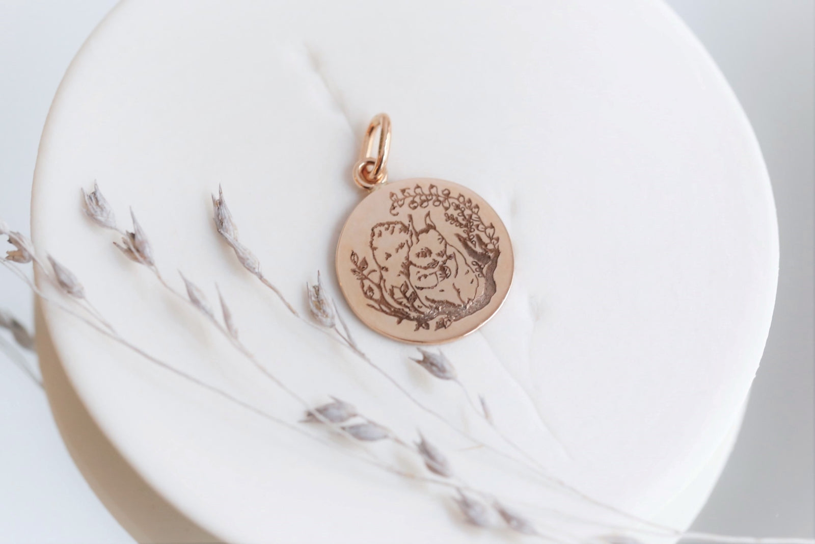 Medal Squirrel small - 1,4cm