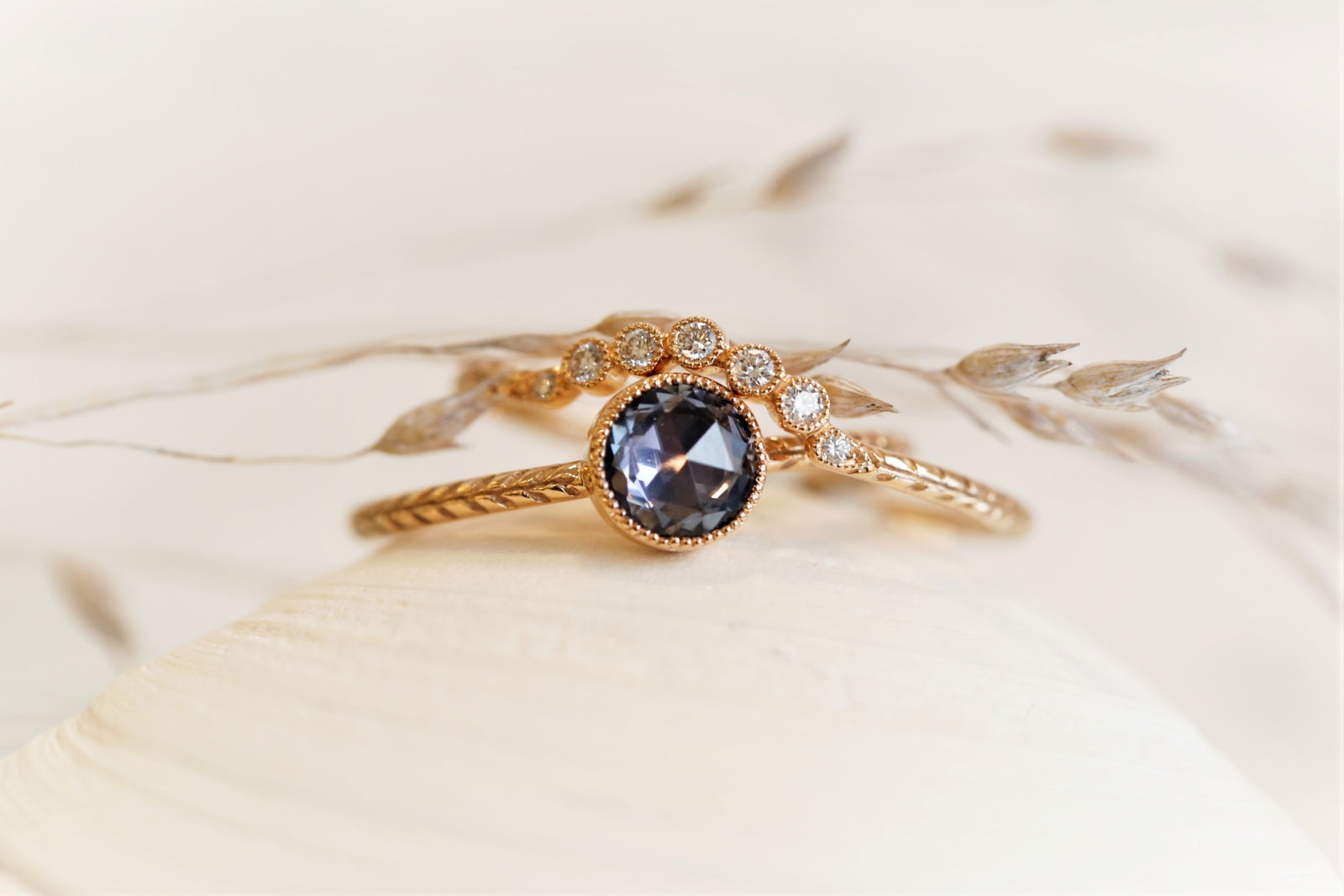Ring Cybèle L Blue sapphire