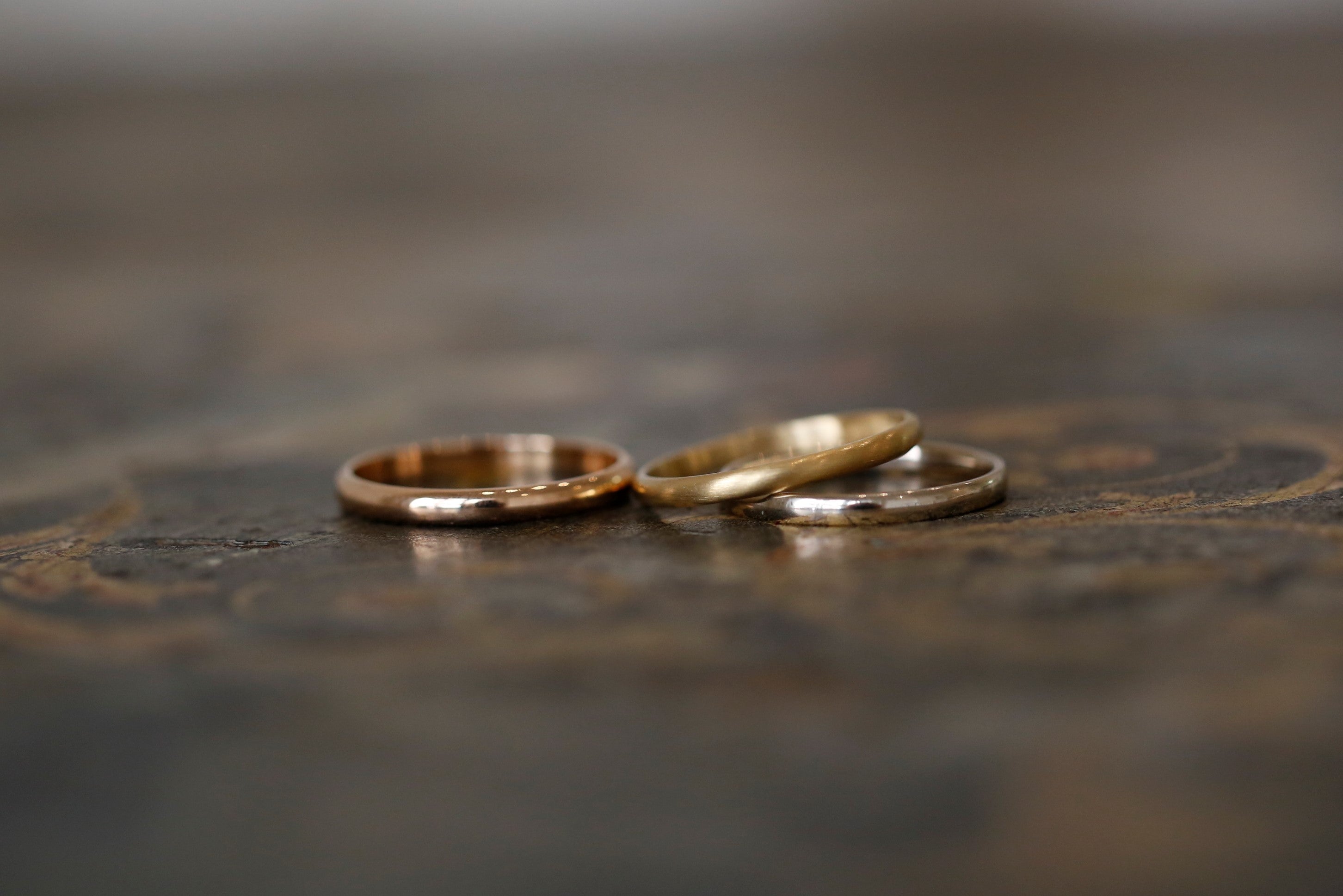 wedding band Half Ring - 2.5mm