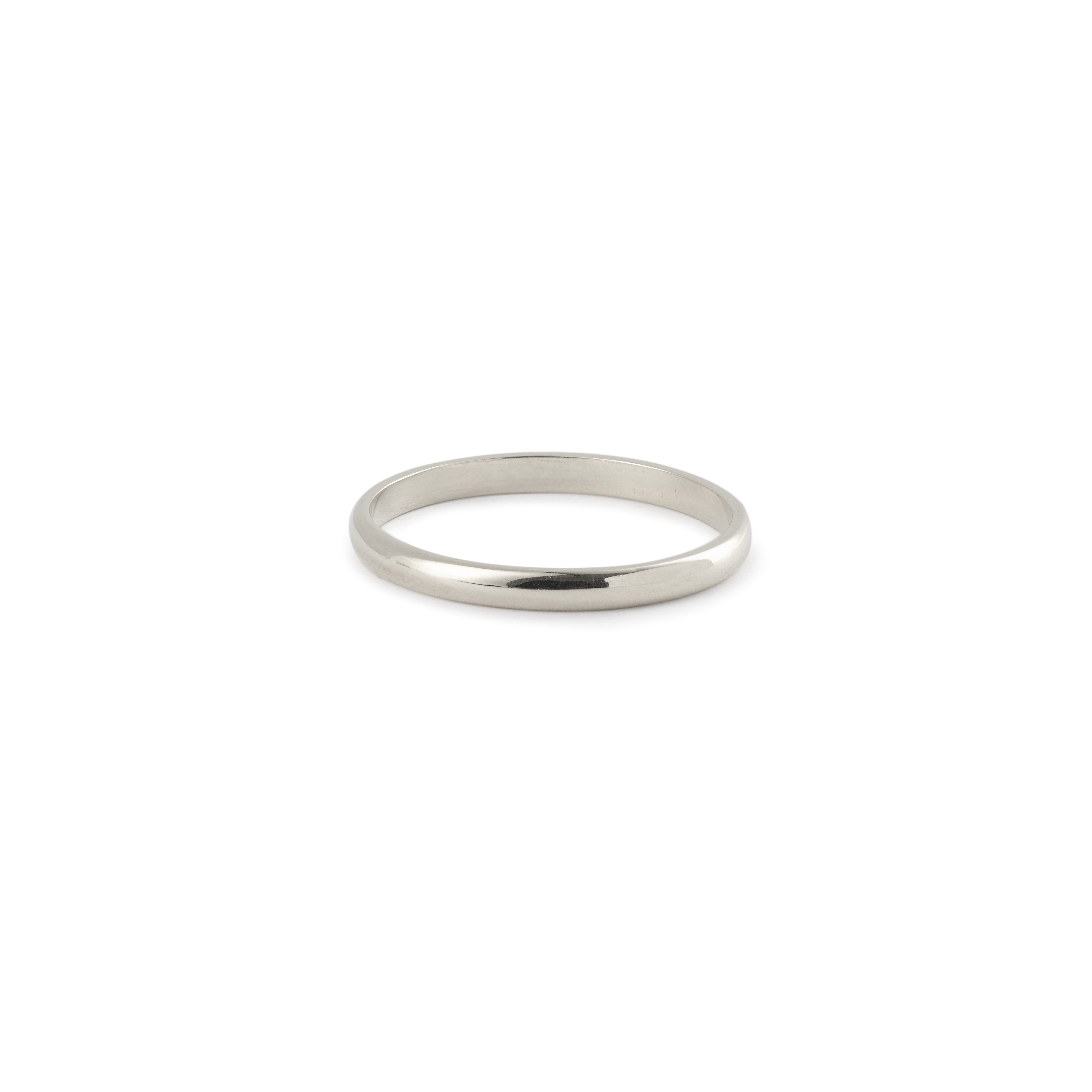 wedding band Half Ring - 2.2mm