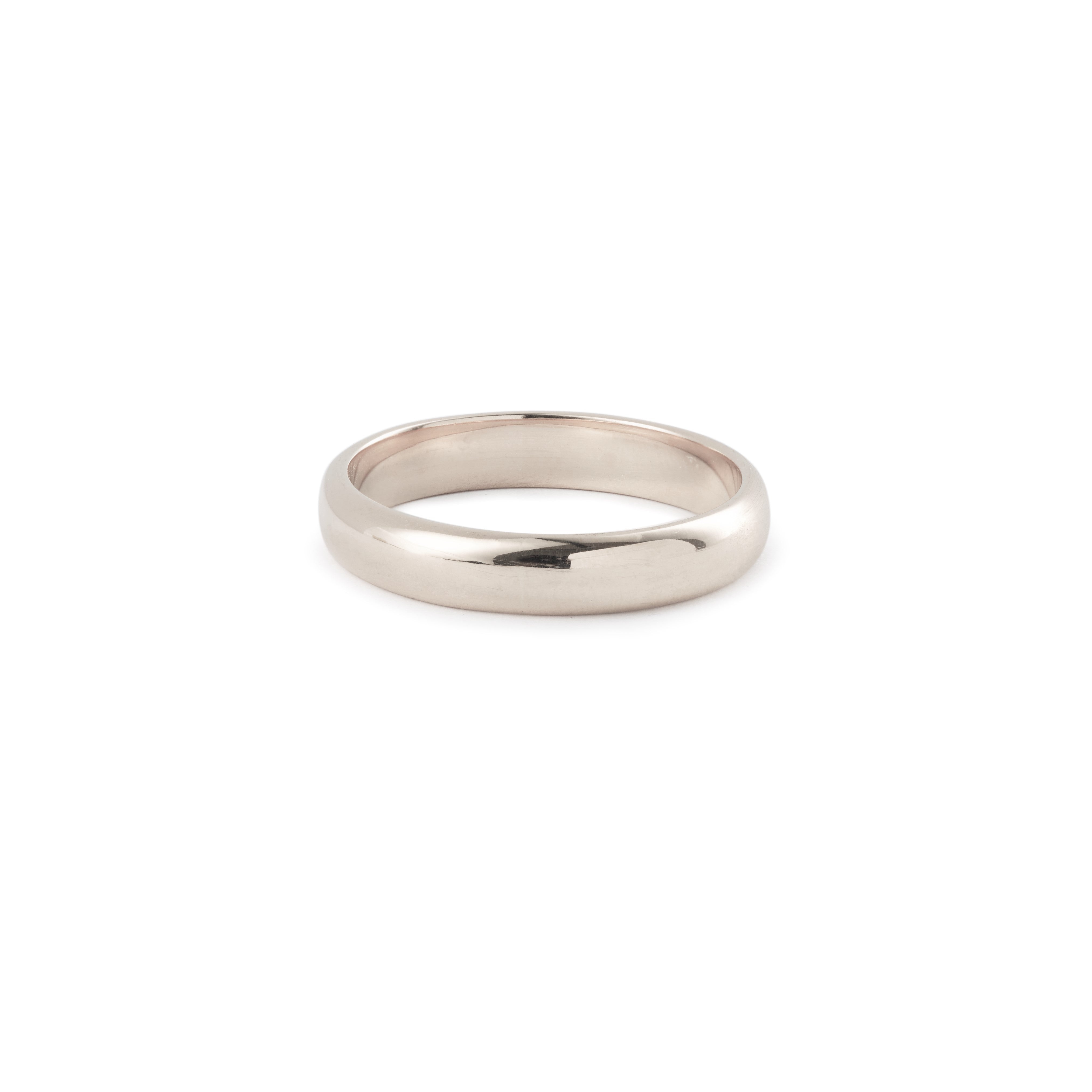 wedding band Half Rush - 4mm