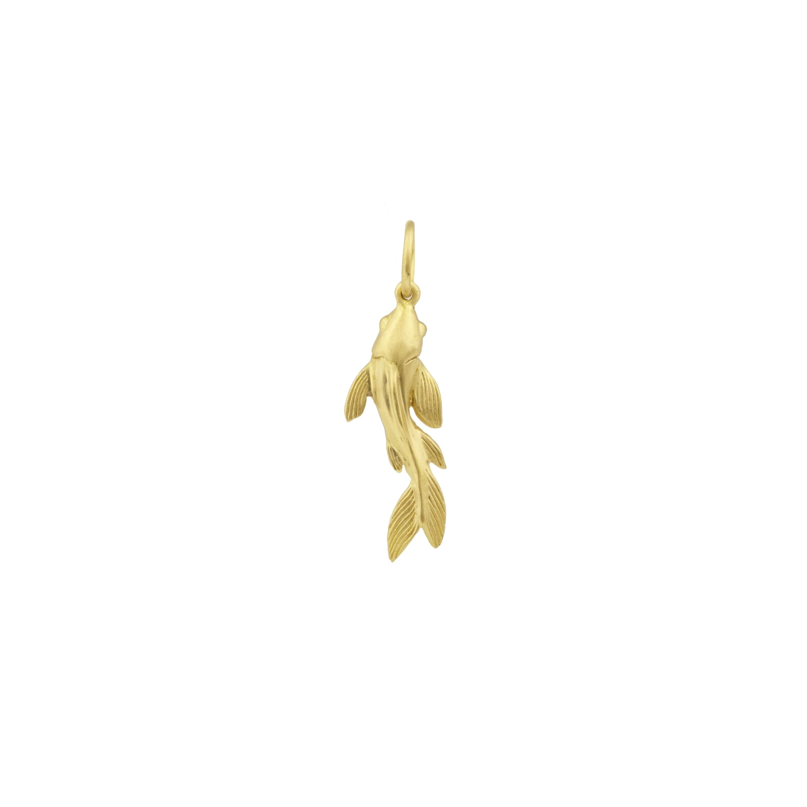Golden Carp Charm