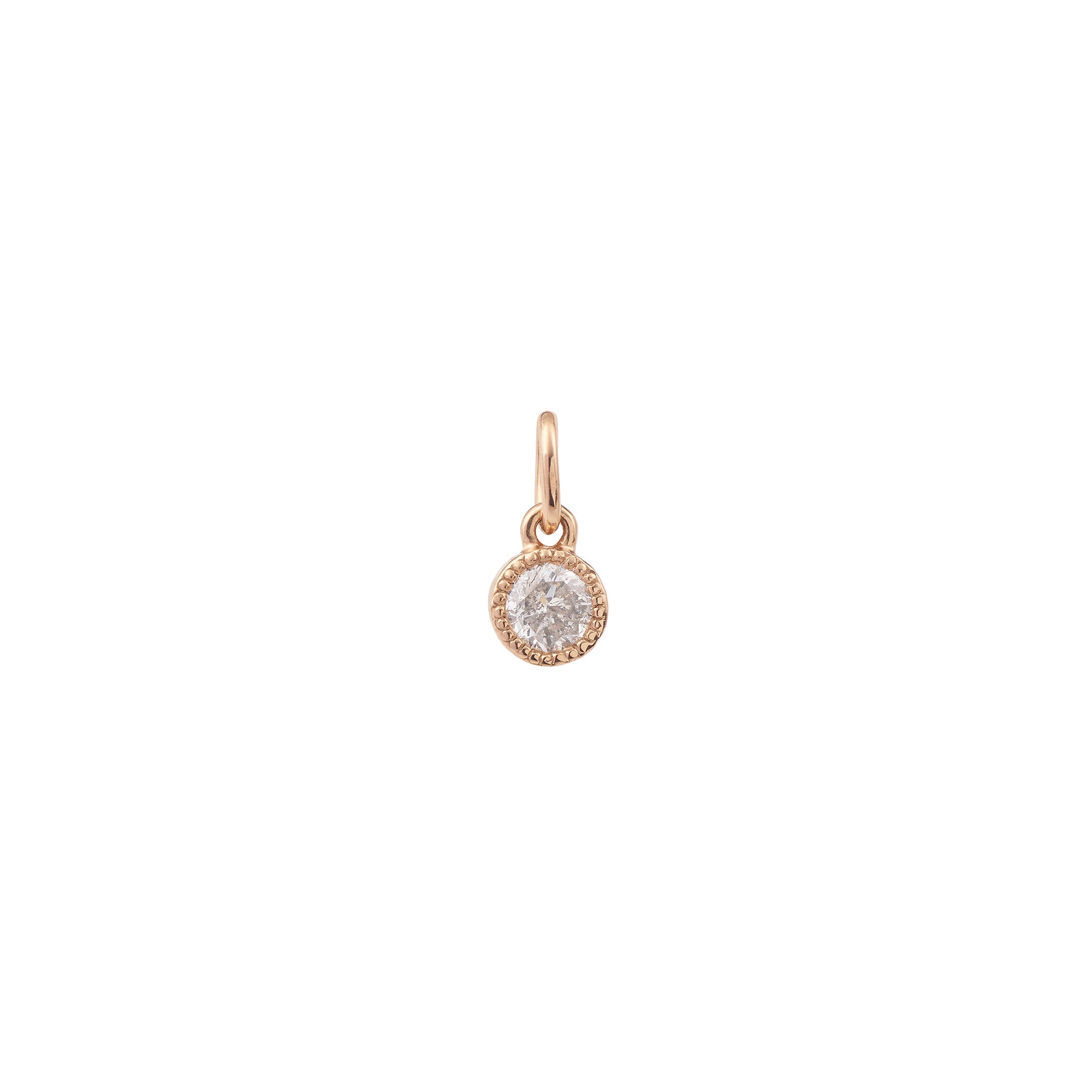 Love L Pendant diamond Salt & Pepper
