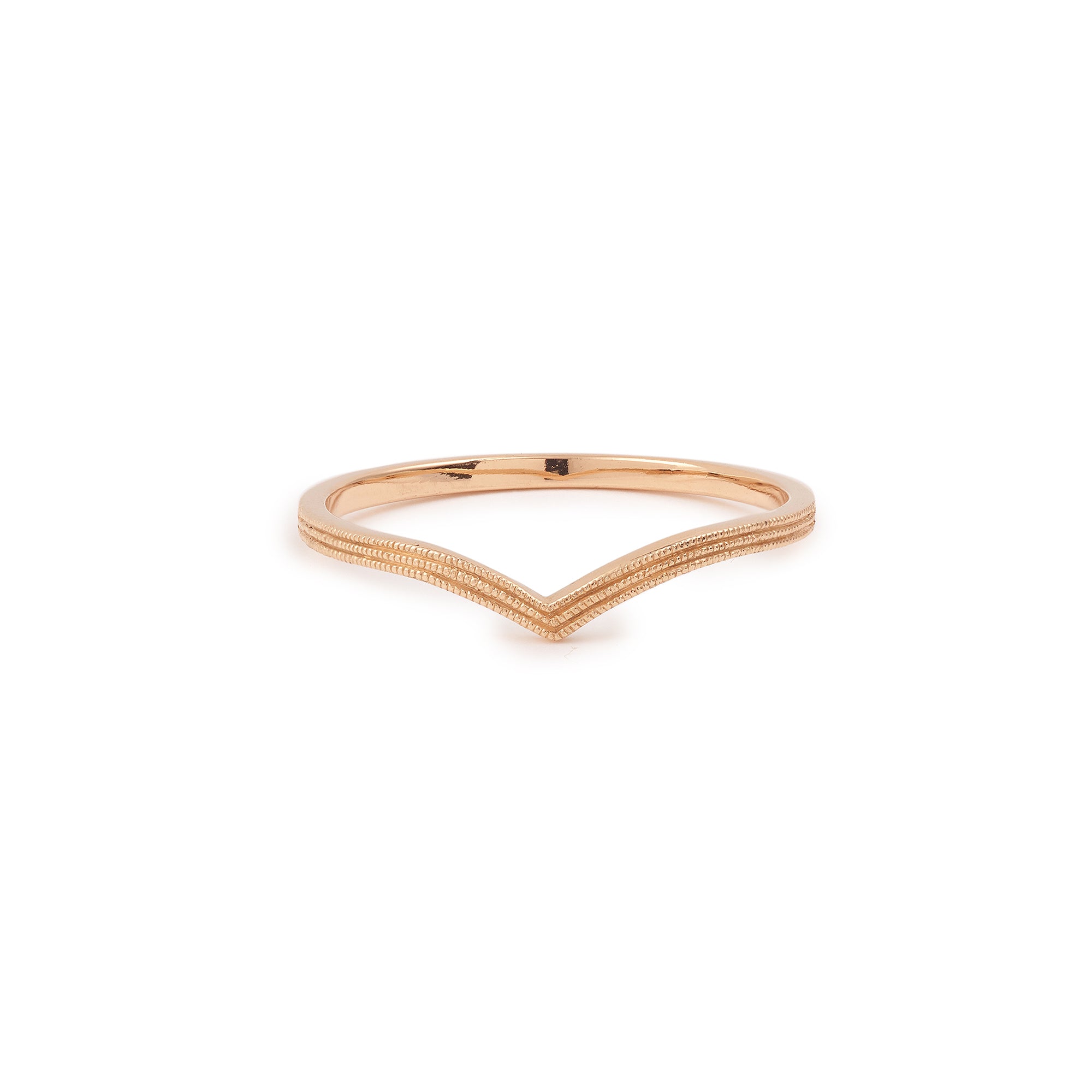 Ring - wedding band Jasmine Feuillage, Myrtille Beck