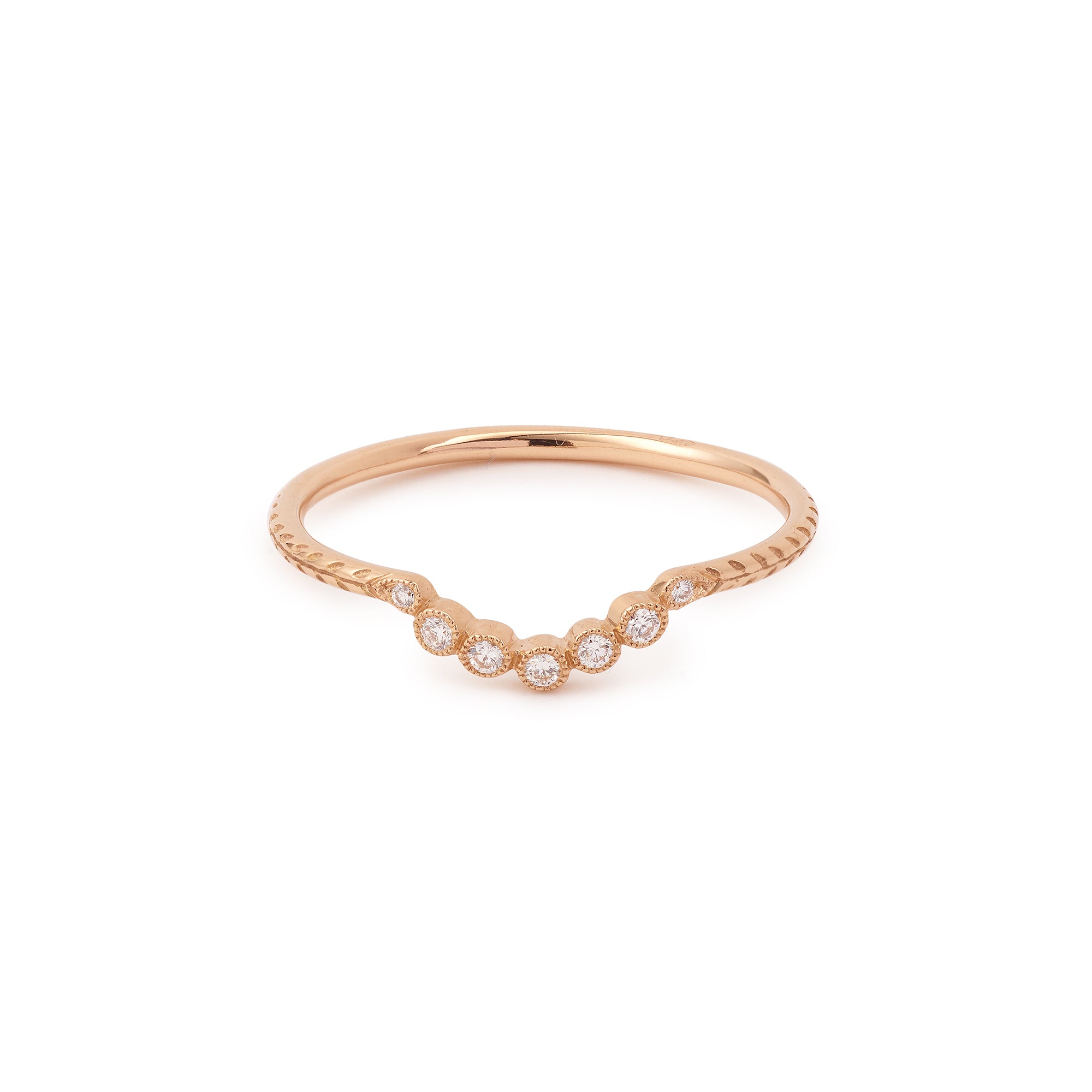 wedding band Cybèle Clair de Lune