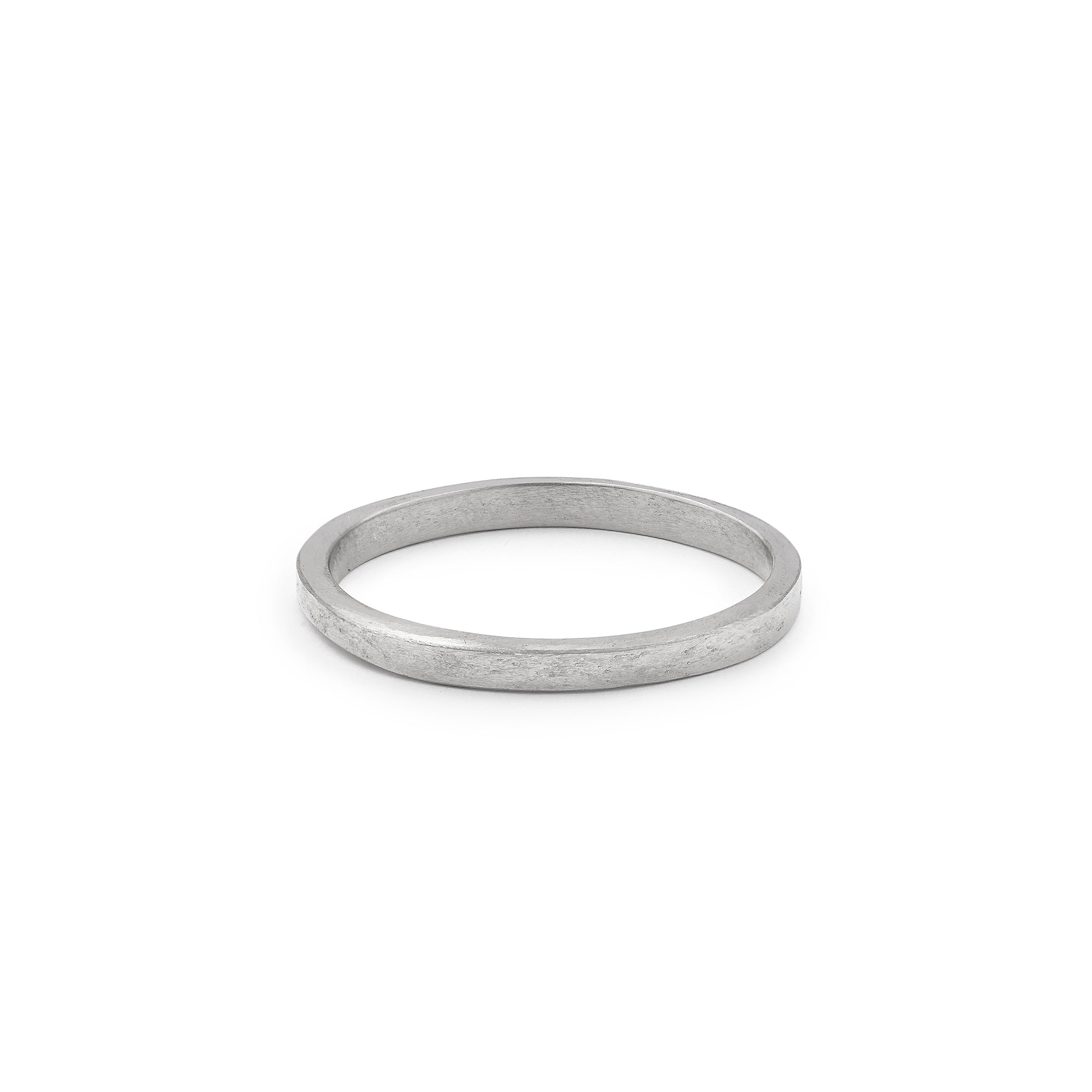 Ring - wedding band Aristide S grey gold - Myrtille Beck- wedding band by designer for men Myrtille Beck Paris