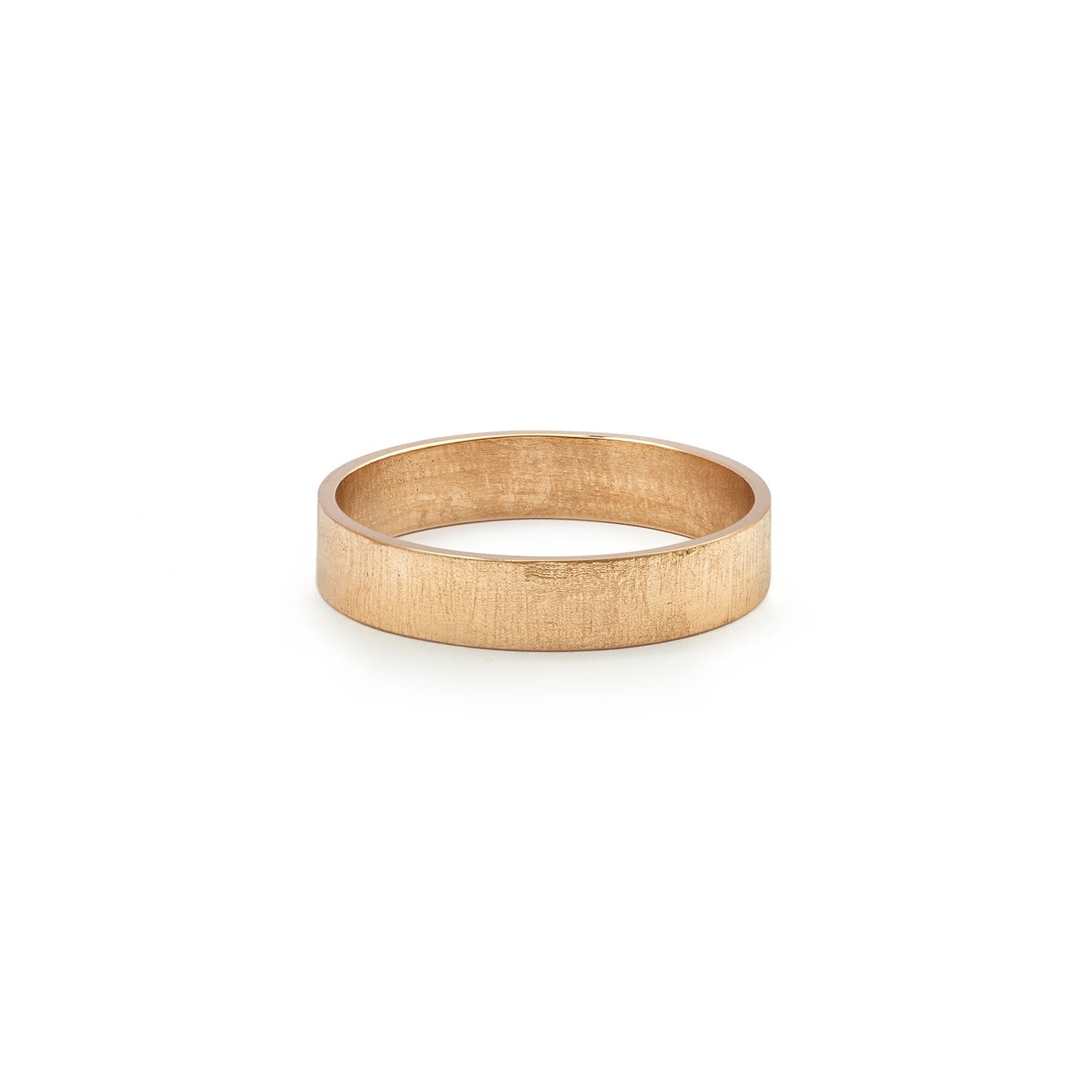 wedding band Aki XL, Myrtille Beck, wedding band for men, finish matt