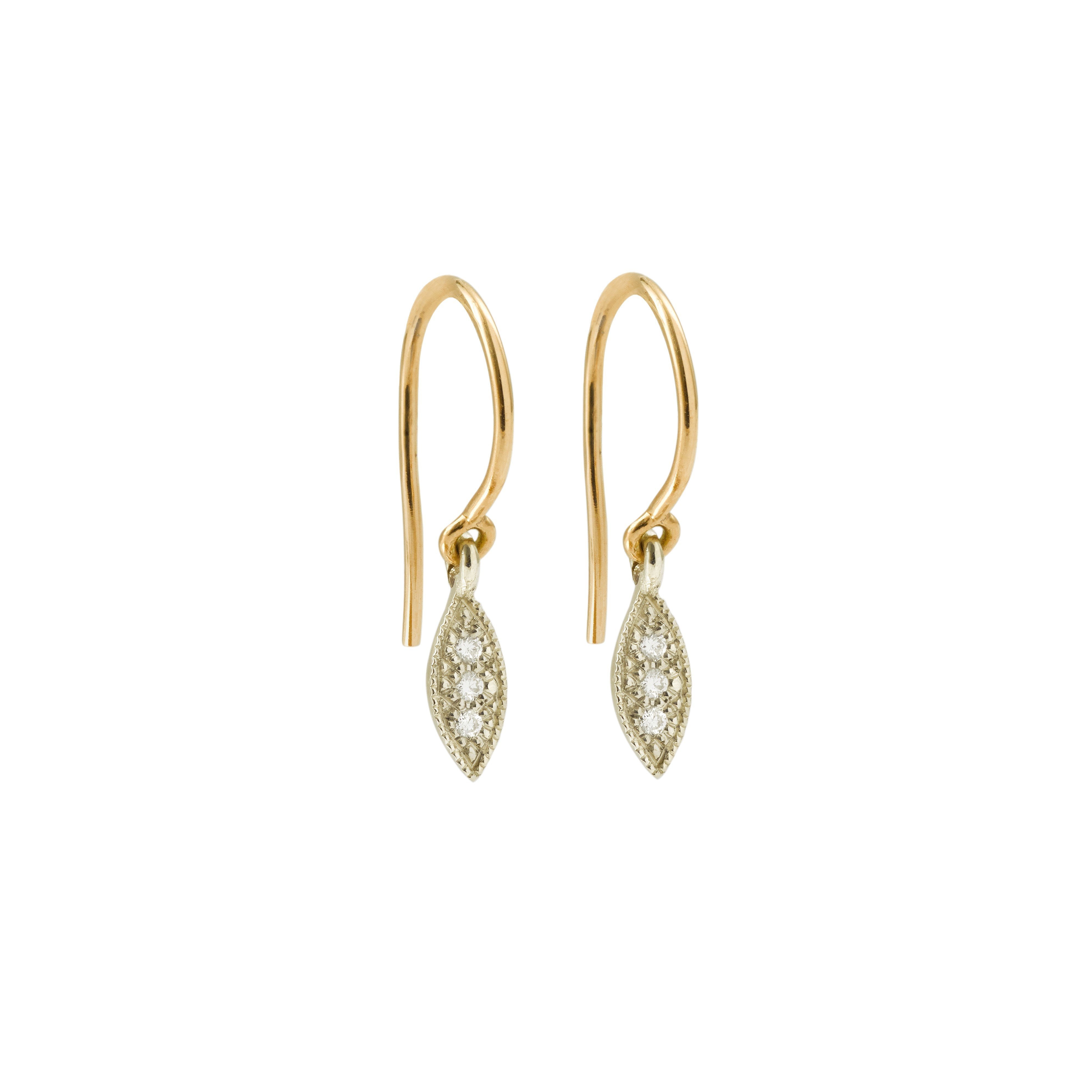 Earrings - Boucles D'Oreilles - Boucles D'oreilles AllegriaNavette