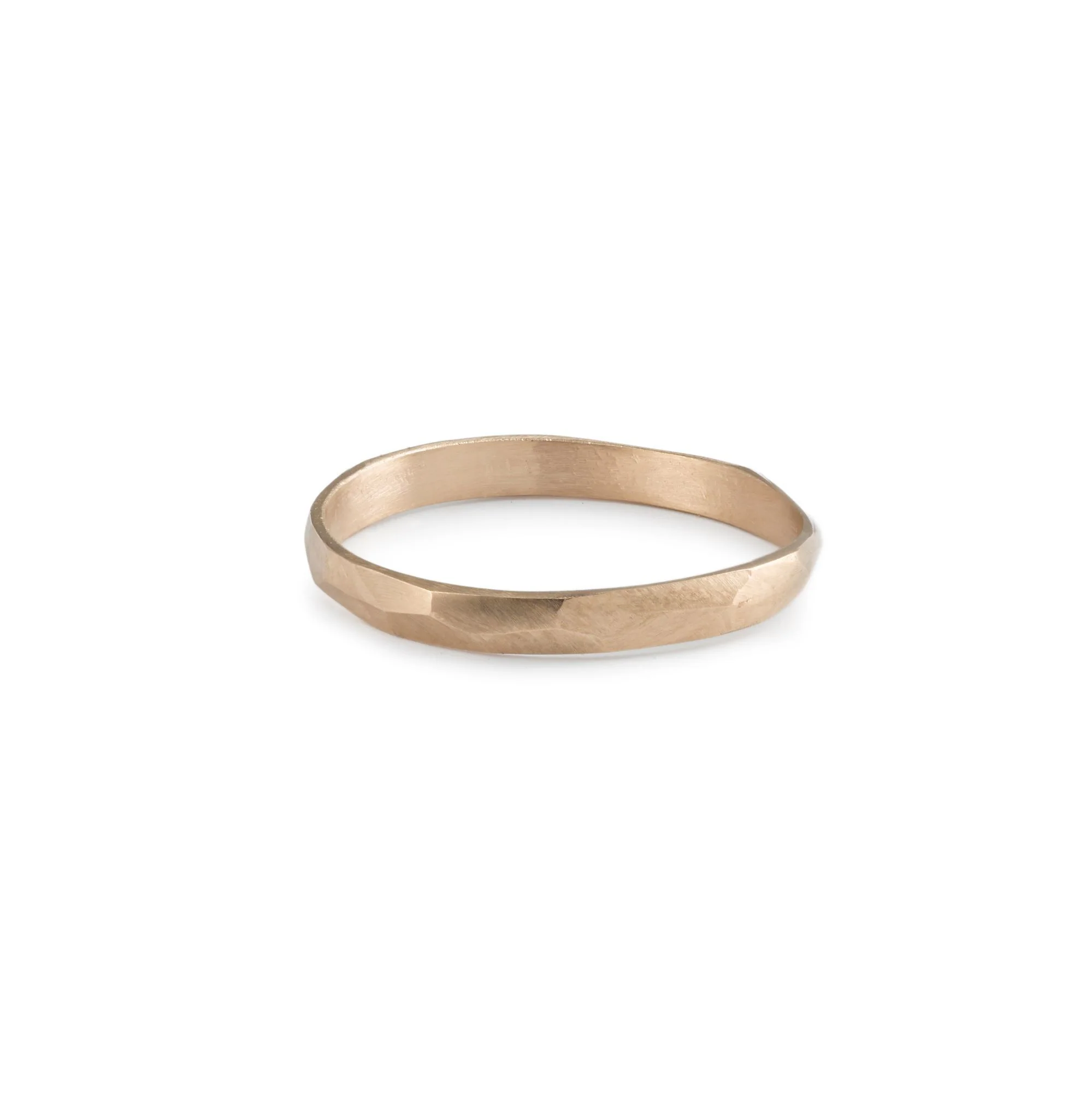 Ring - wedding bandby designer Klee M rose gold- Myrtille BeckParis