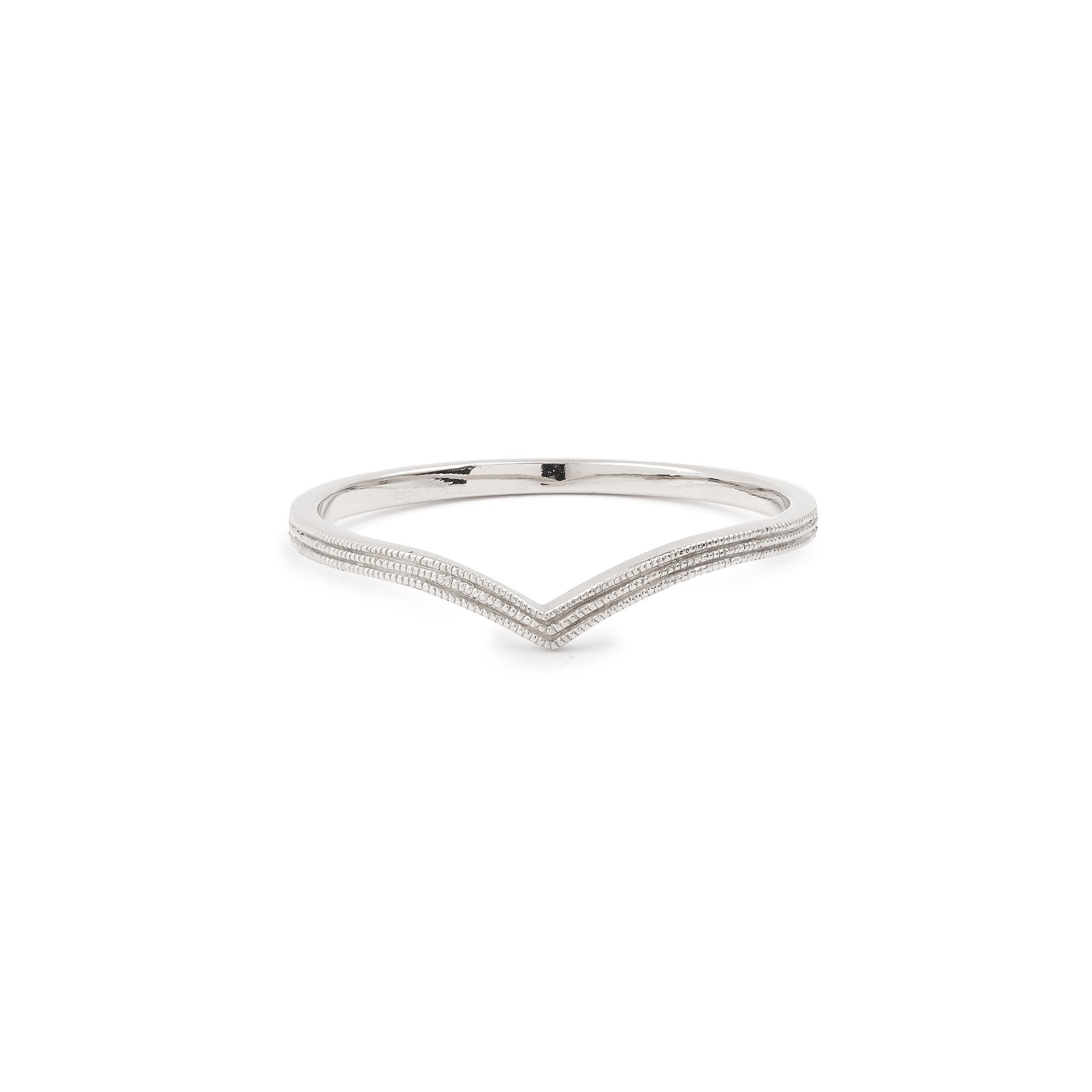 wedding band Jasmine Triple Milgrain