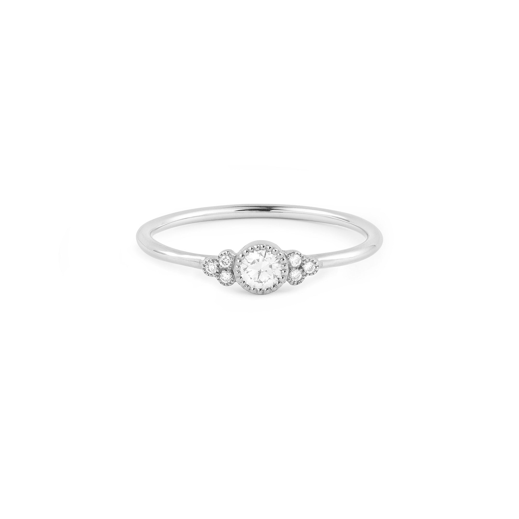 Ring Flora S Brilliant diamonds