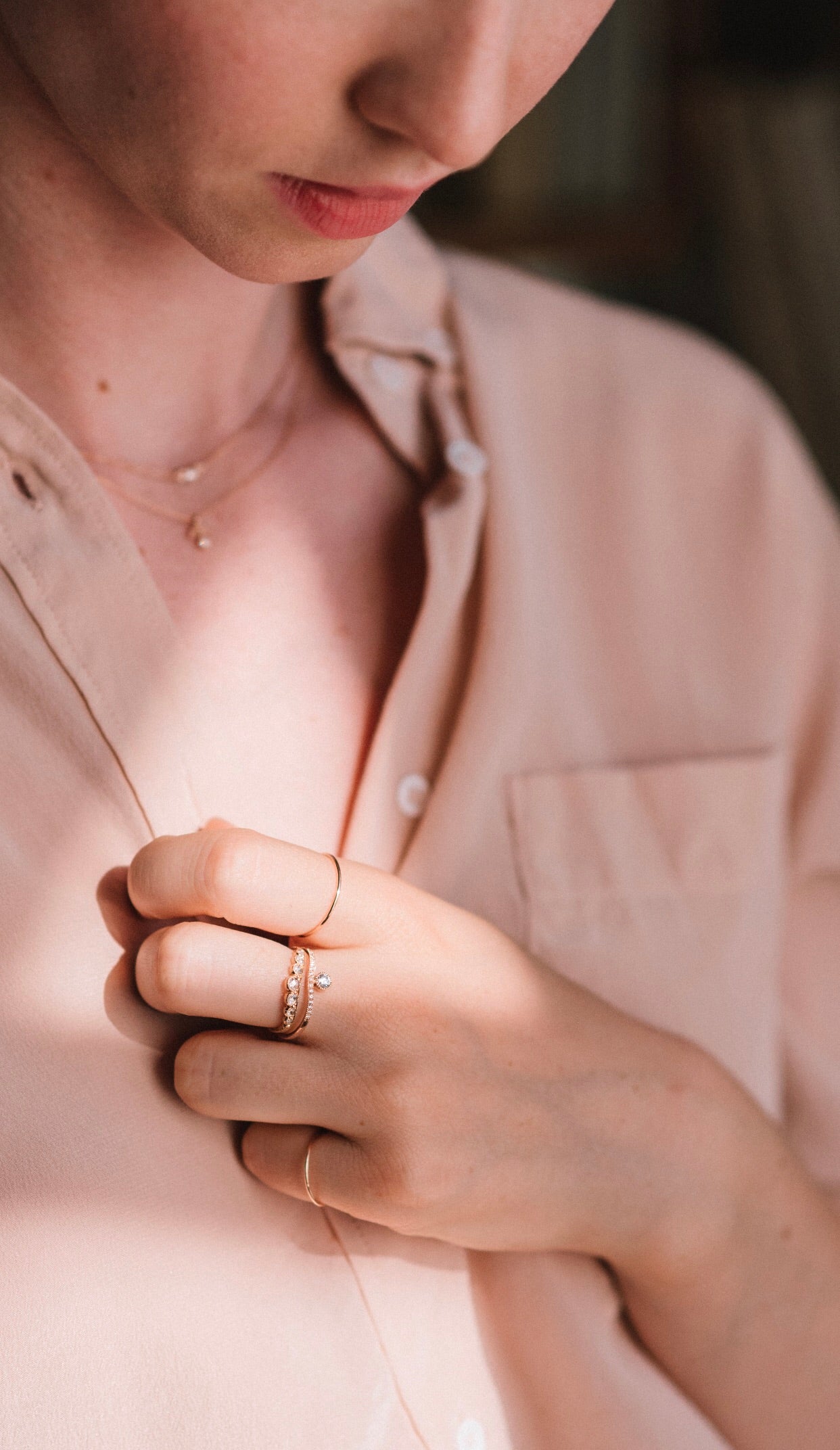 Large Diamond Tiara Ring