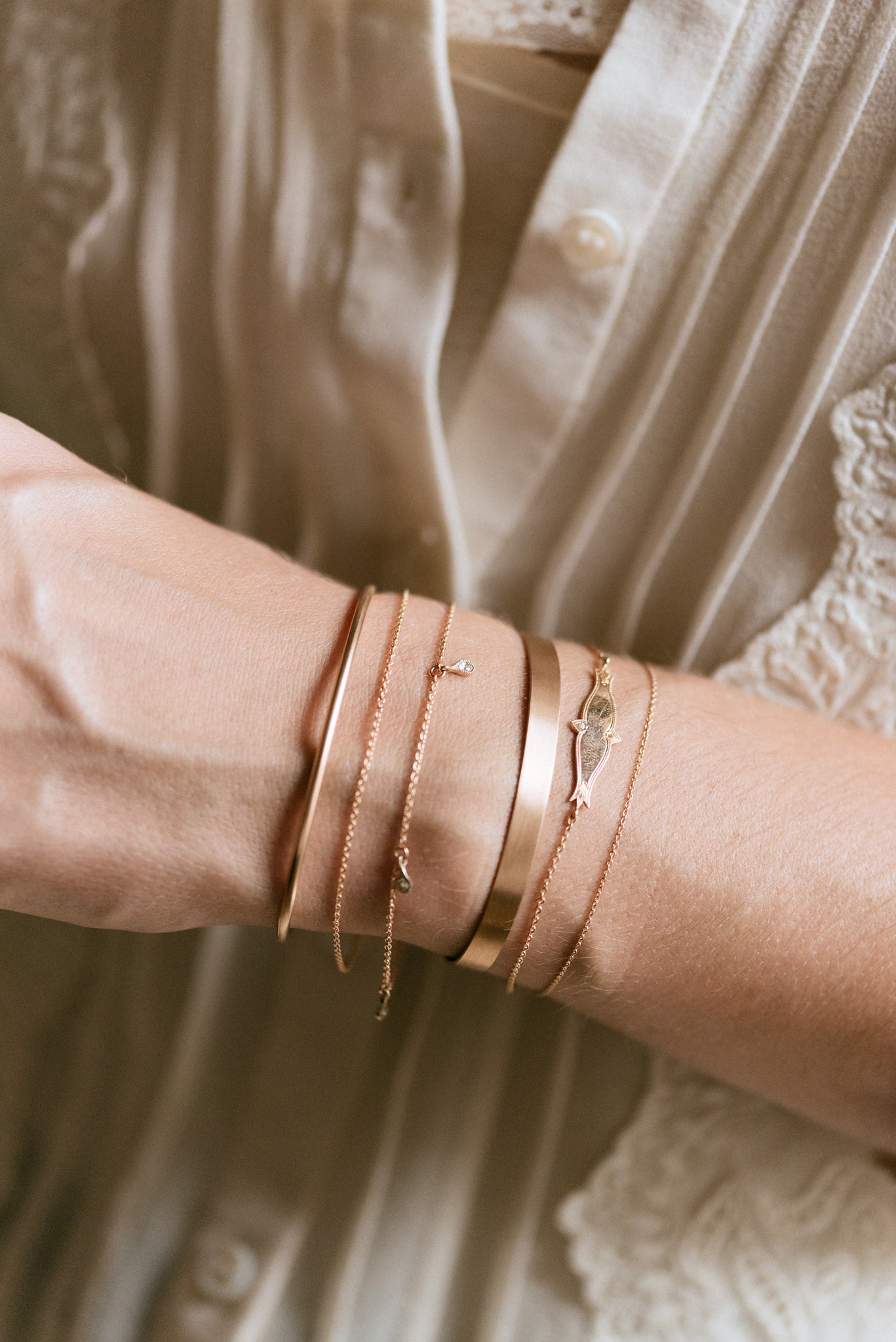 Cuff bracelet 5 mm