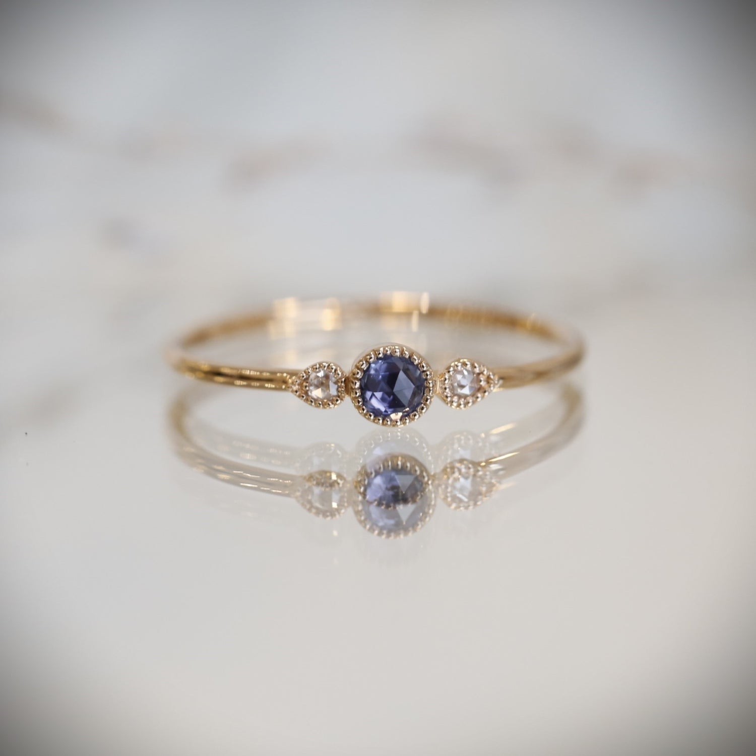Bague Amour Céleste S Saphir bleu