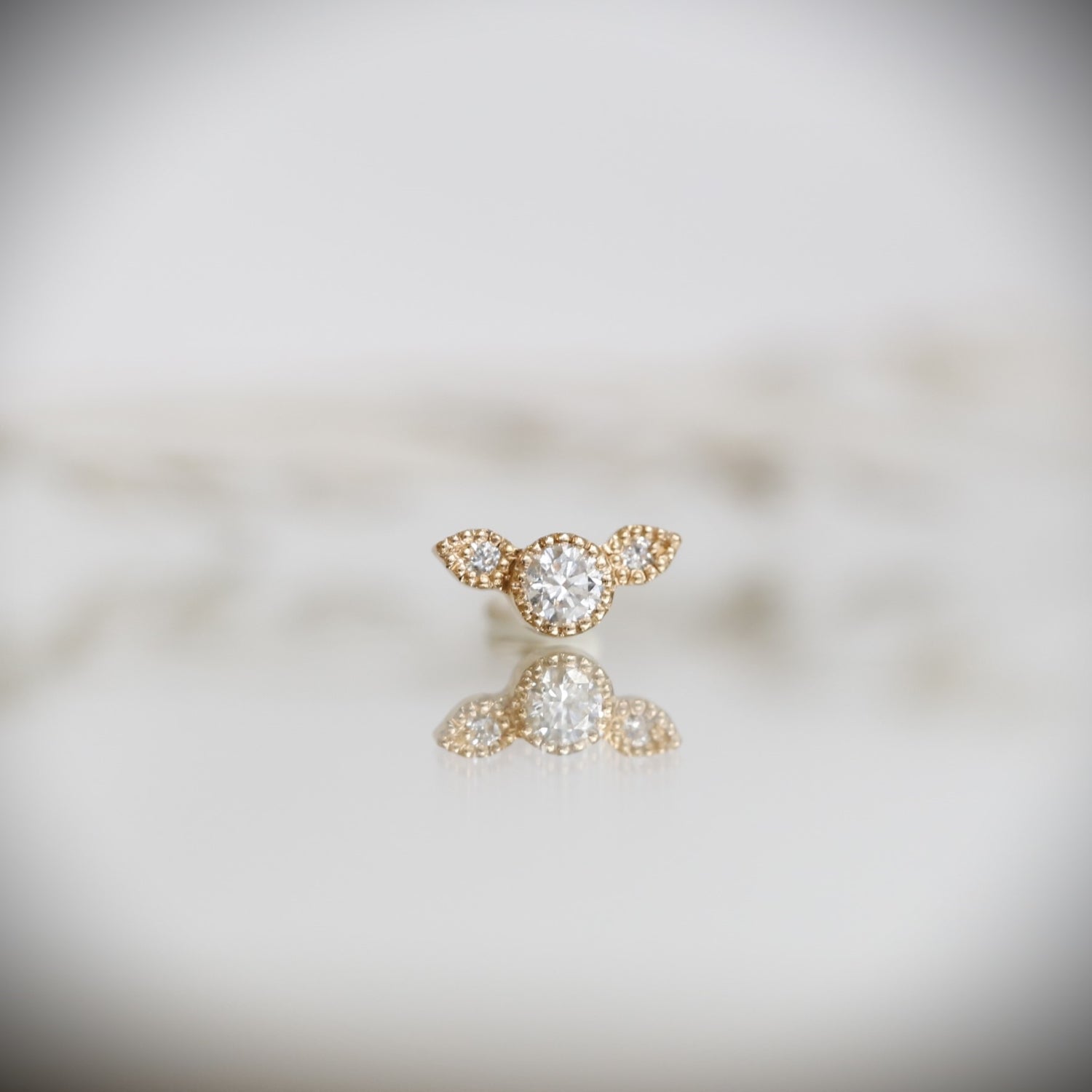 Boucle d'oreille Amour Céleste XS