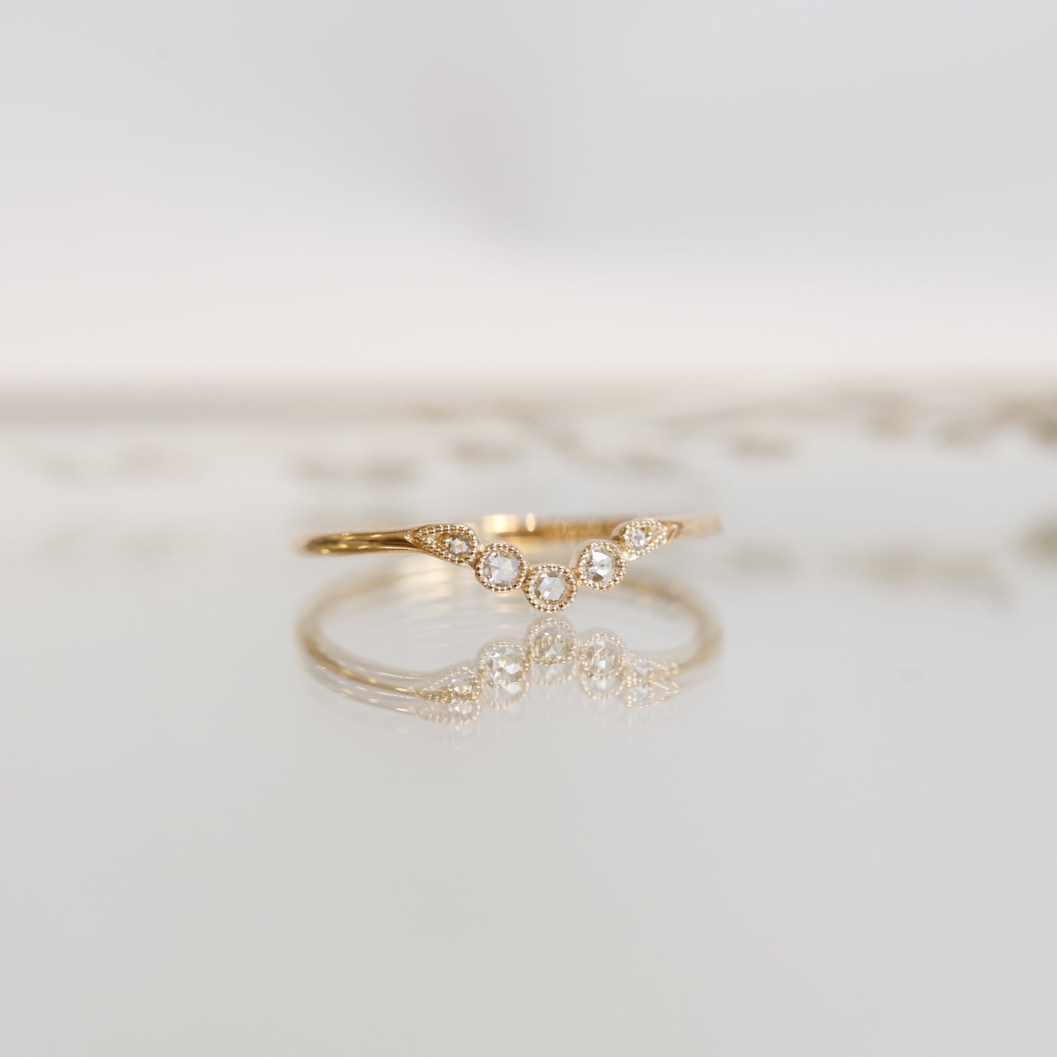 Bague Petit Amour Céleste Curve XL rosecut