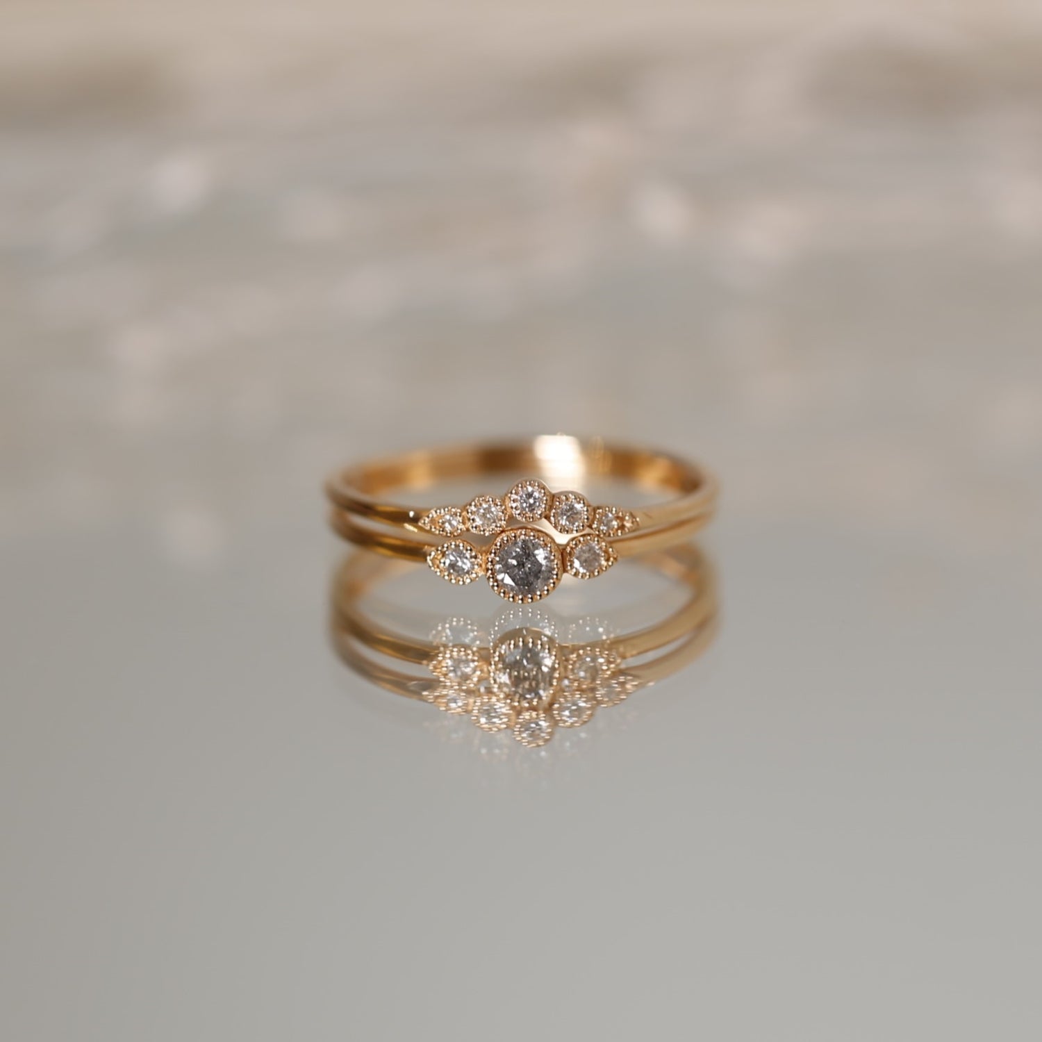 Bague Amour Céleste S Diamants Salt & Pepper