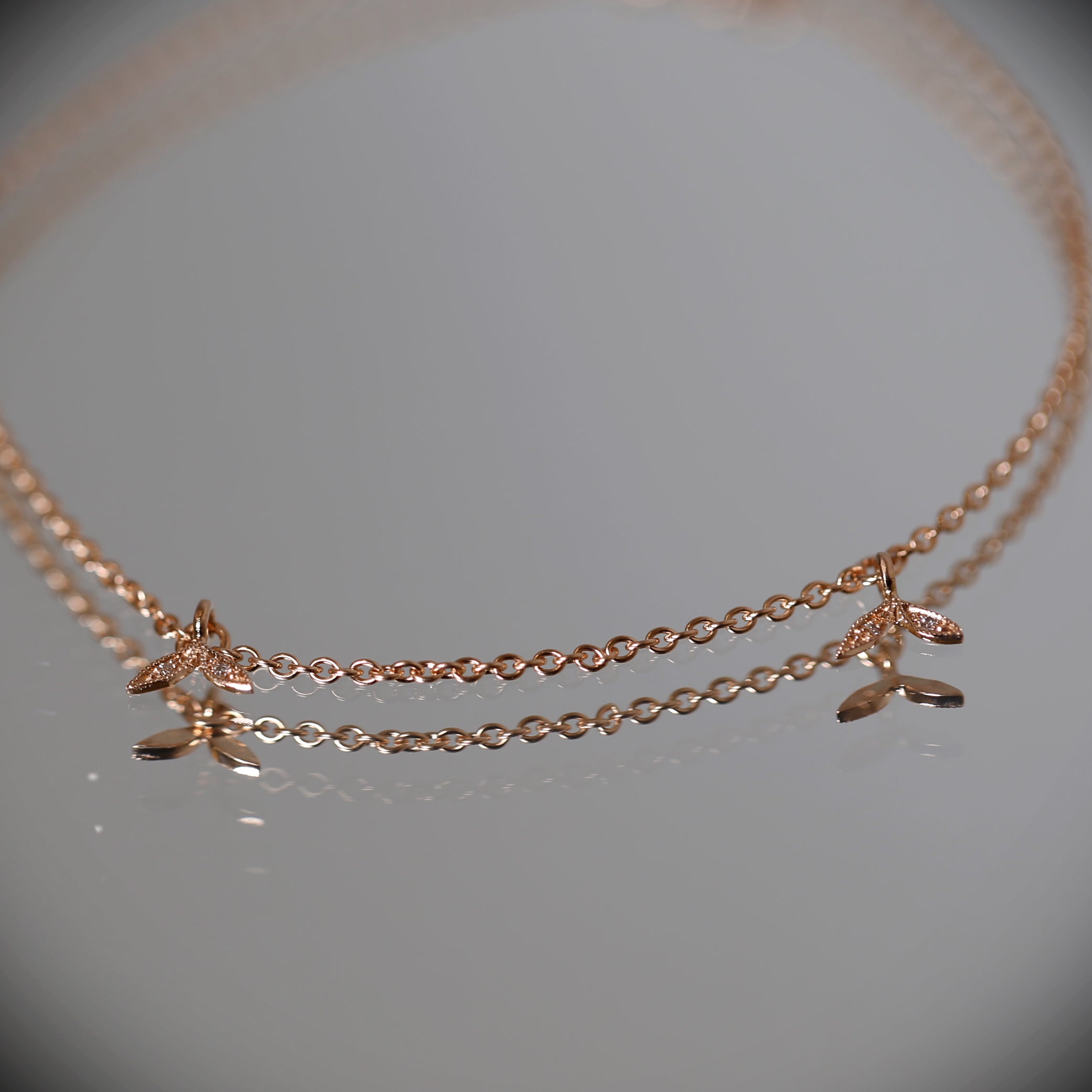 Bracelet Feuillage 3 Pampilles