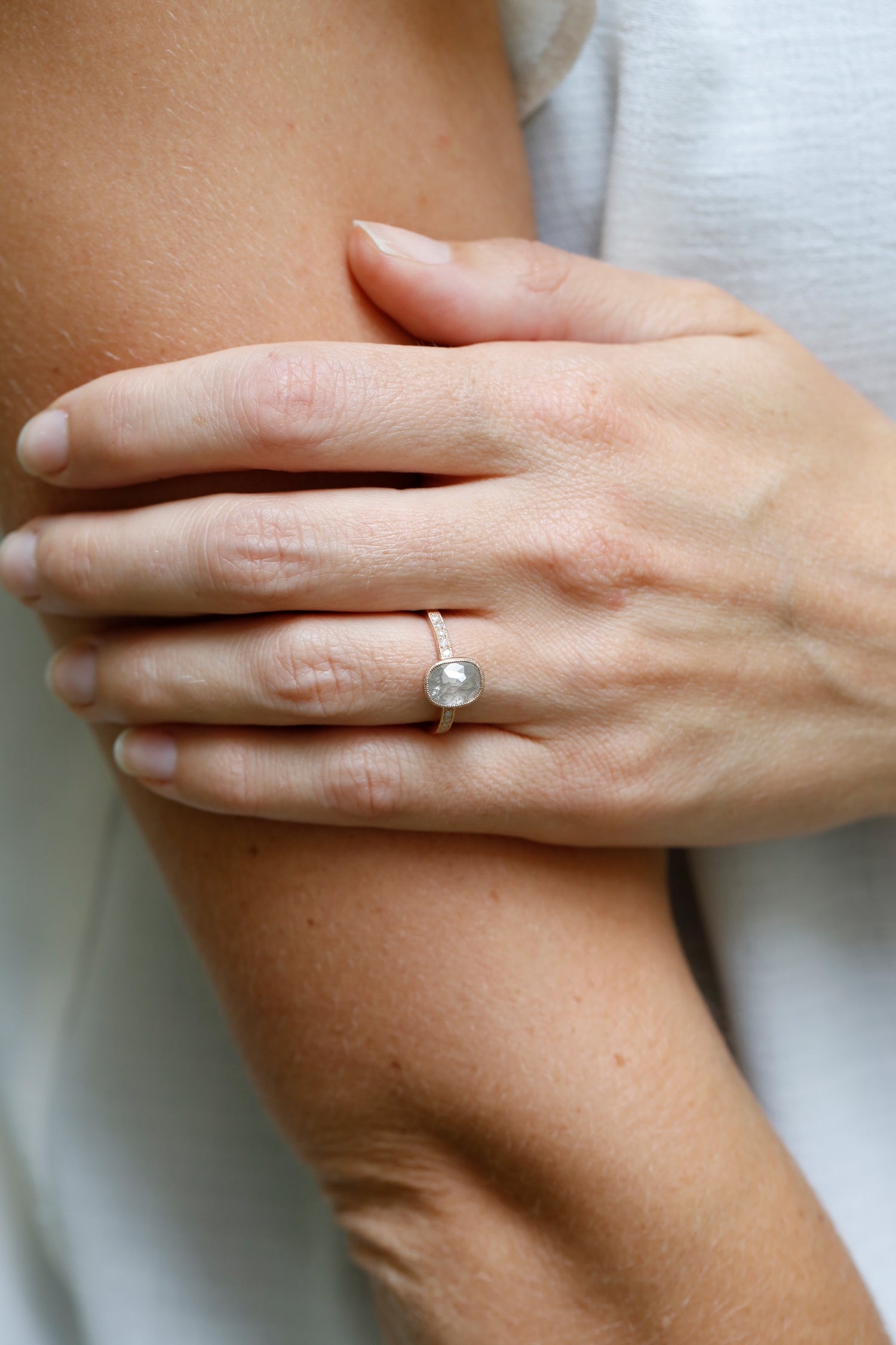 Pièce Unique Juliette Diamant Icy ovale