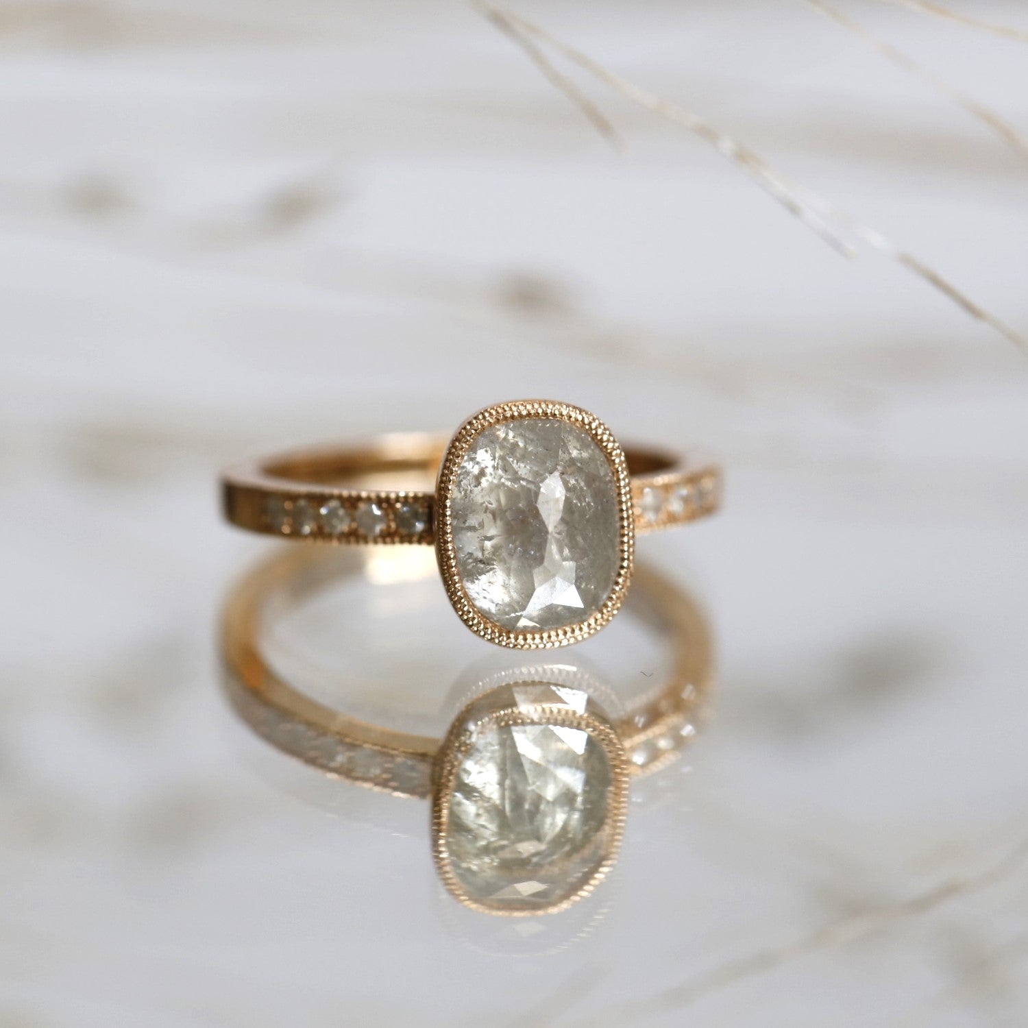 Pièce Unique Juliette Diamant Icy ovale