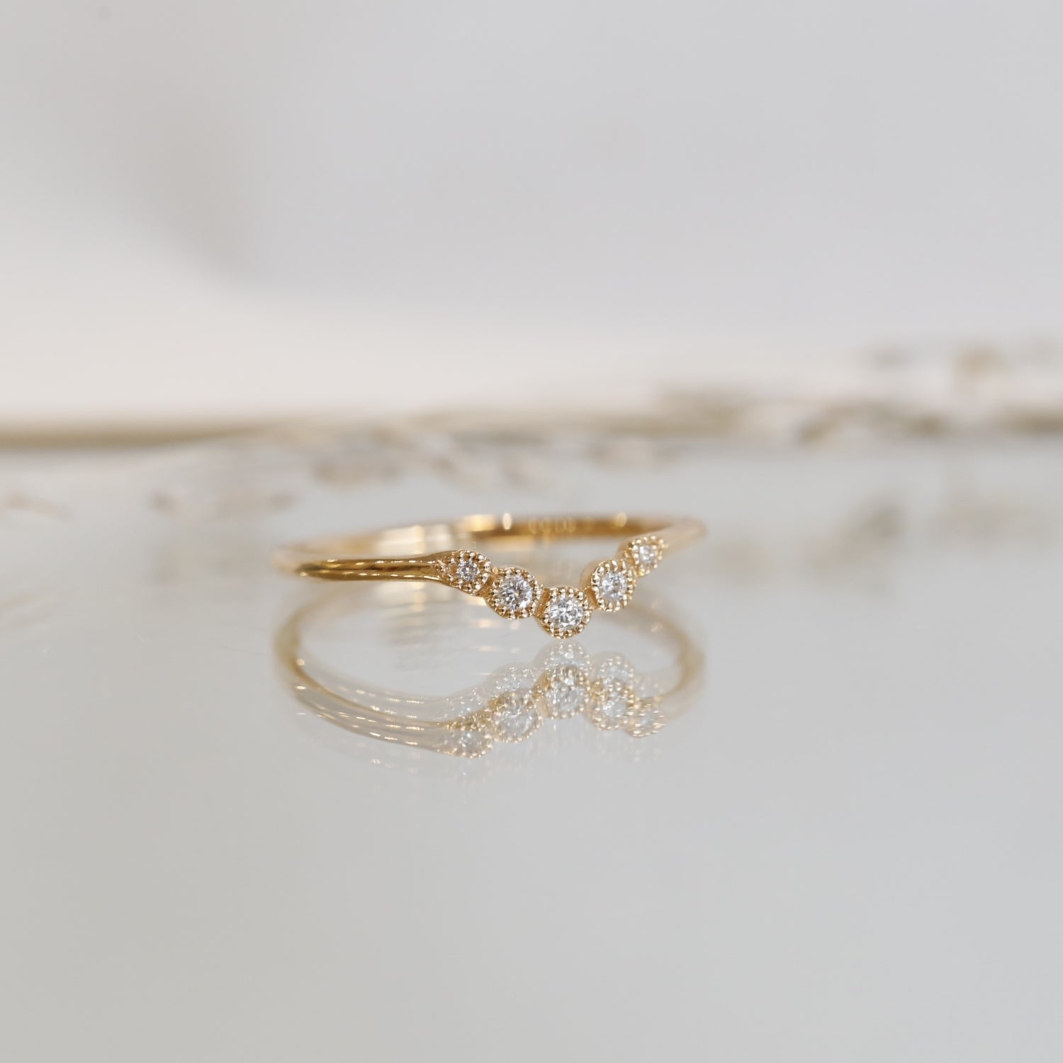 Bague Petit Amour Céleste Curve XL