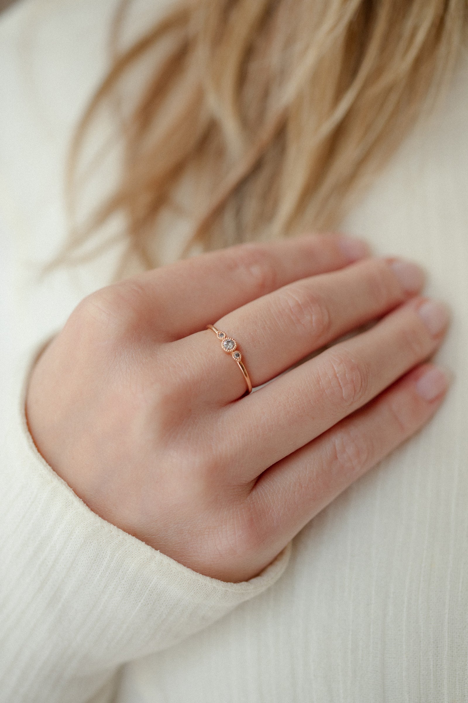 Bague Amour Céleste S Diamants Salt & Pepper