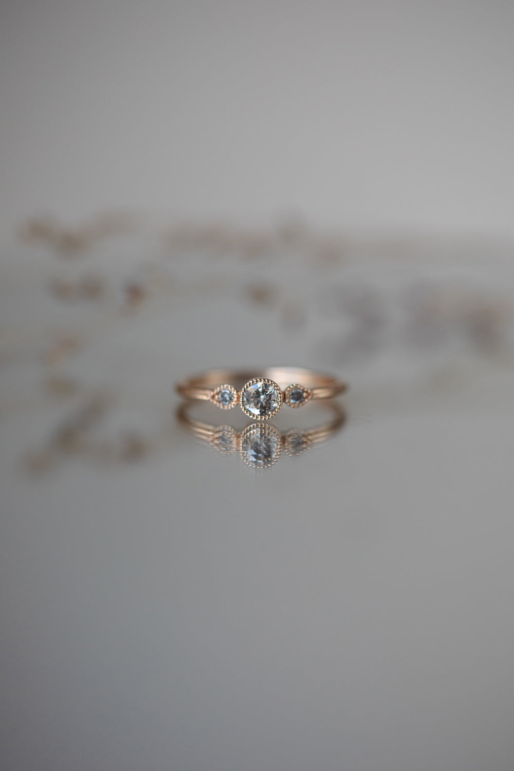 Bague Amour Céleste M Diamants Salt & Pepper